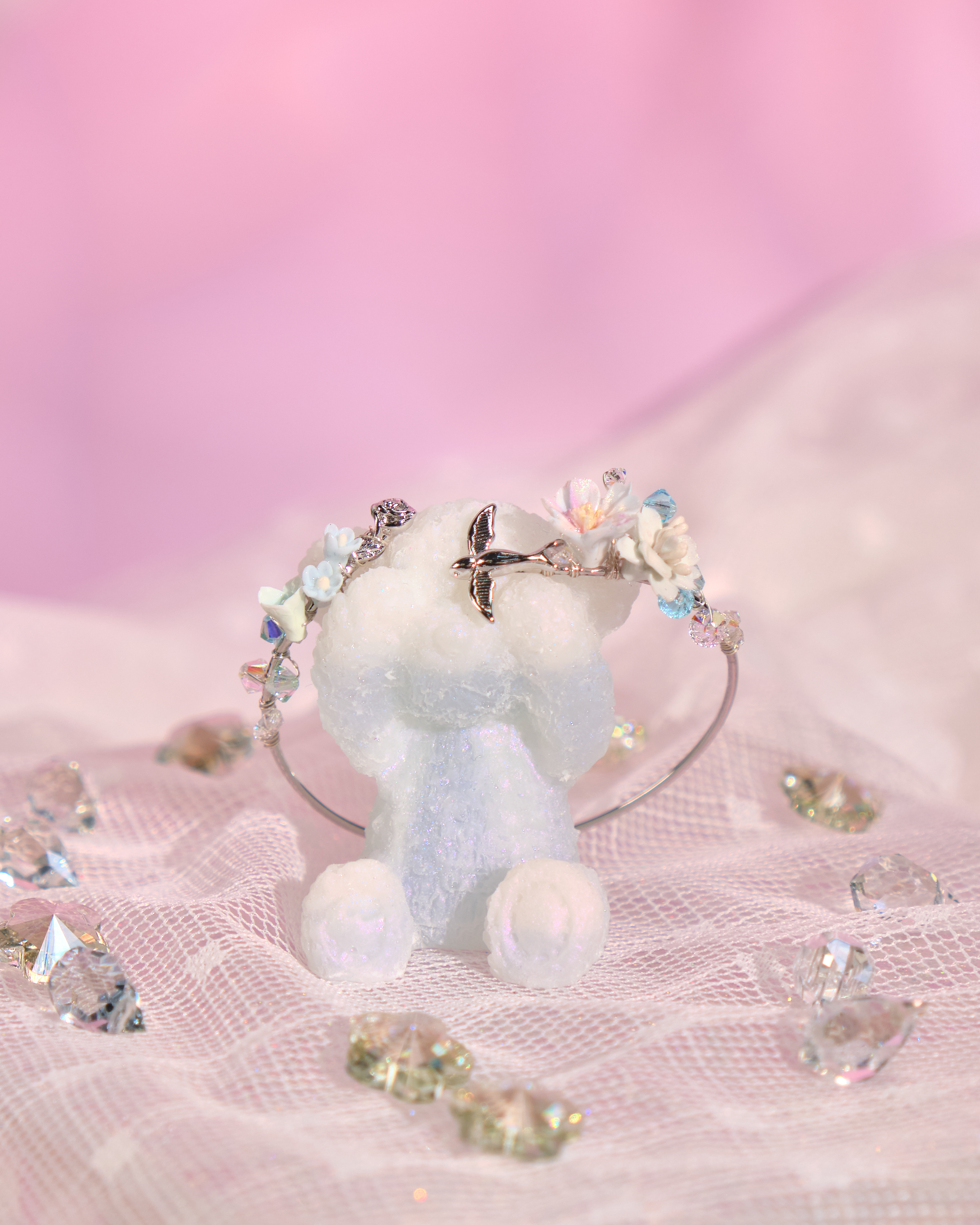 12056 小花鳥兒手鐲