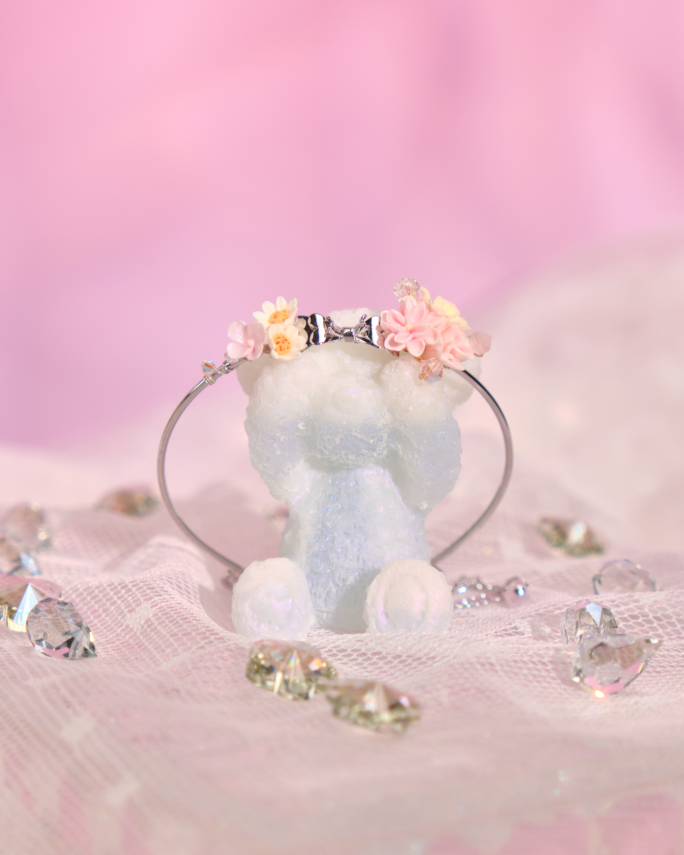 12055 小花蝴蝶結手鐲