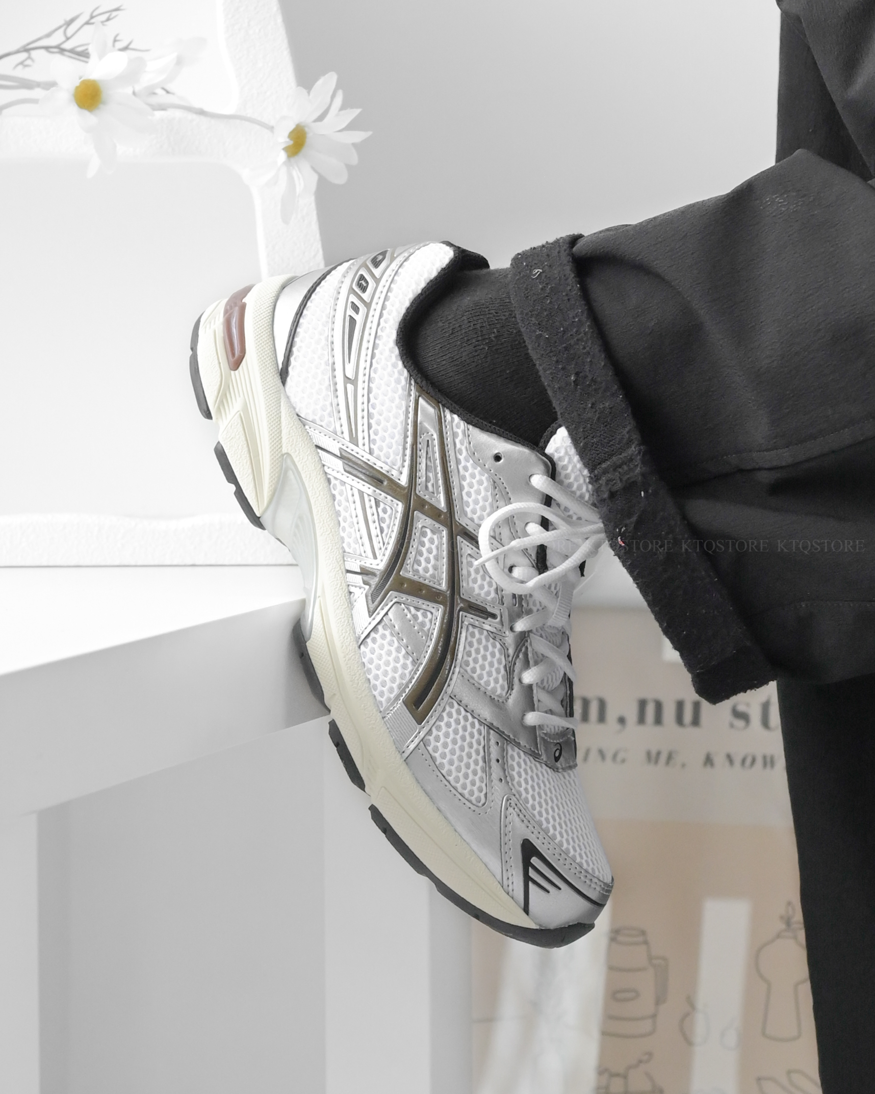 KTQ STORE ‧ ASICS Gel 1130 "Clay Canyon" 復刻跑鞋 白銀 摩卡 1201A256-113