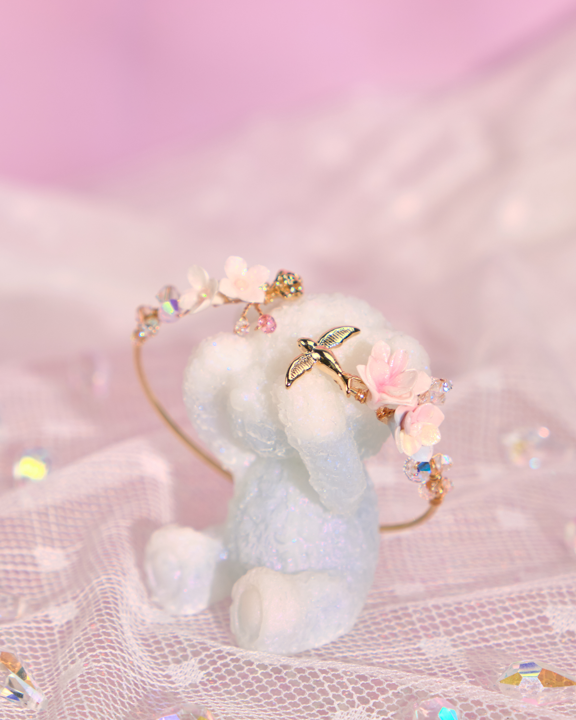 12051 小花鳥兒手鐲