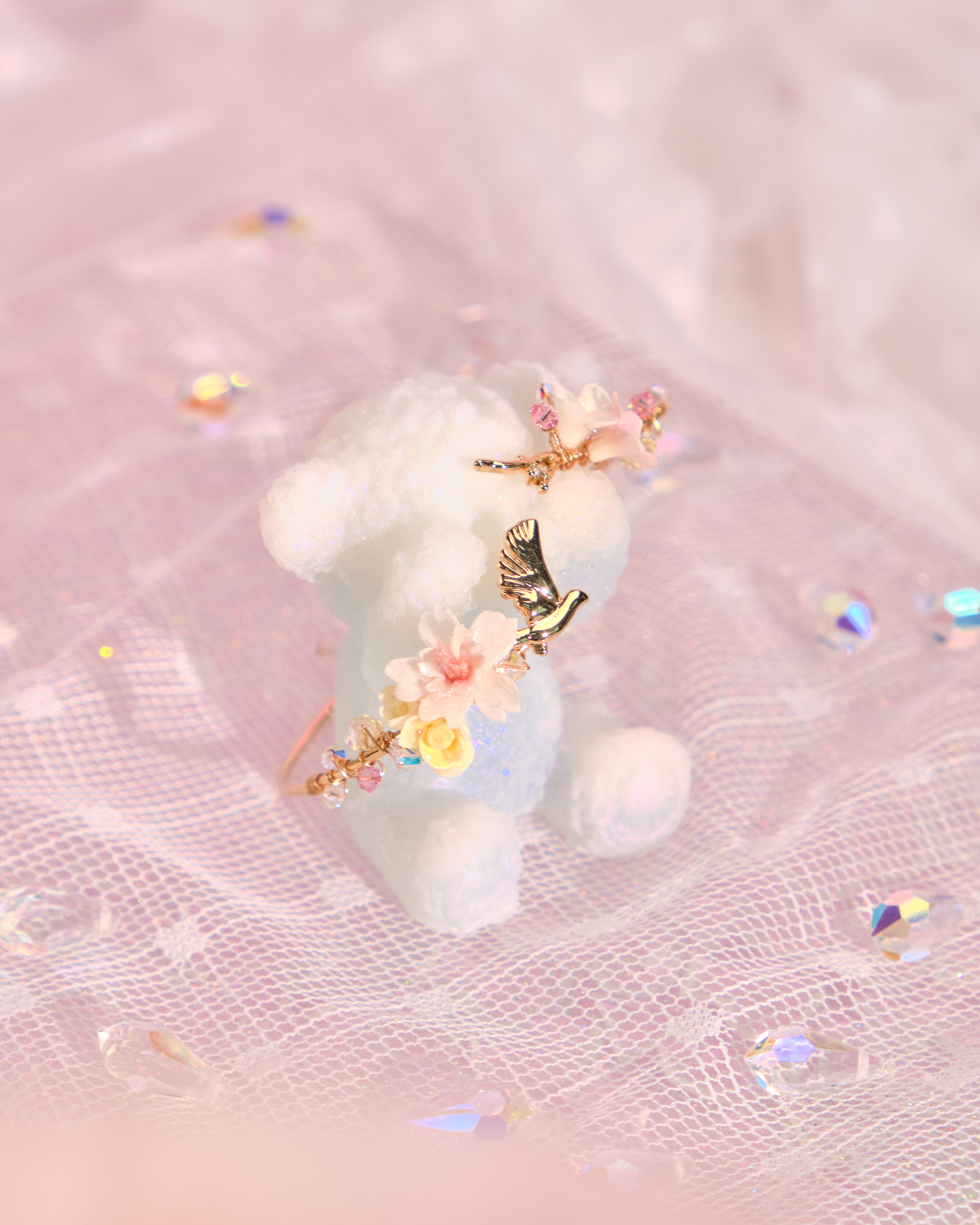 12049 小花樹枝手鐲