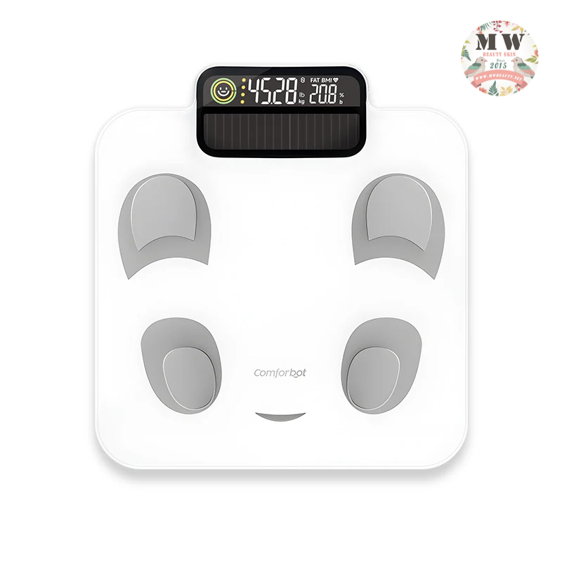 Comforbot|PV-Tech光能自充電專業級雙頻BIA智能健康數據監測家庭多用戶體脂磅PRO|原裝行貨 1年保養