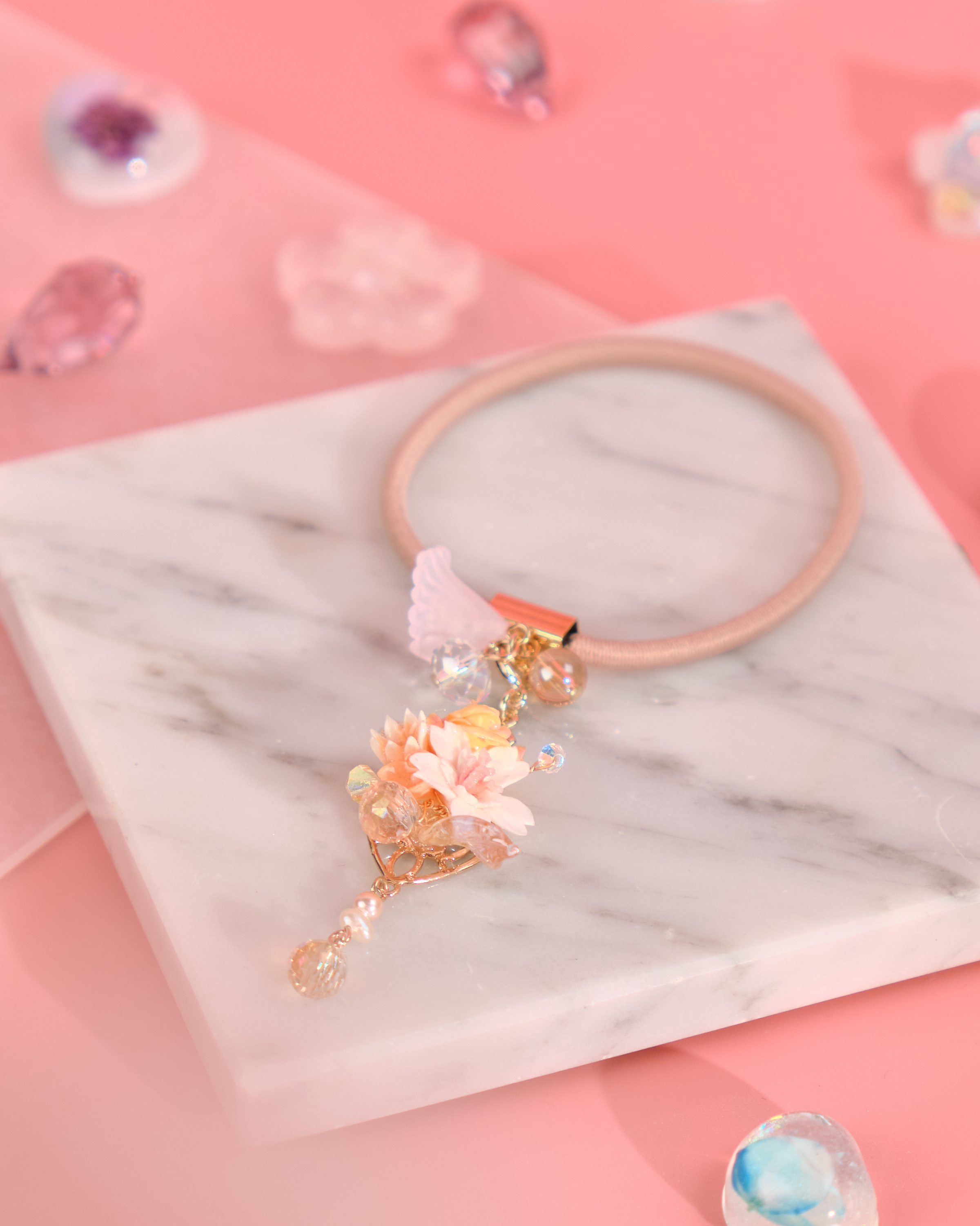 12046 花束吊燈橡筋