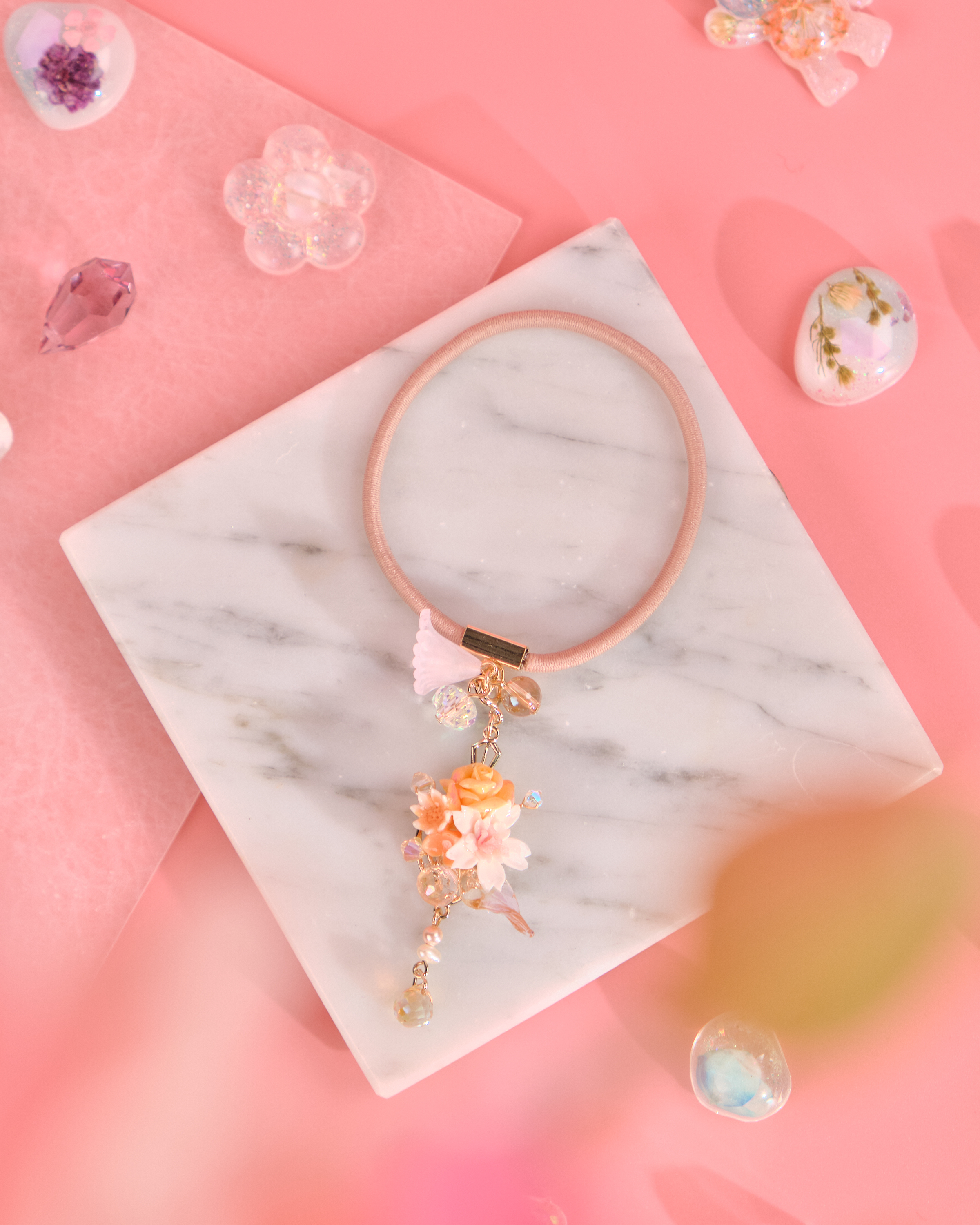 12046 花束吊燈橡筋