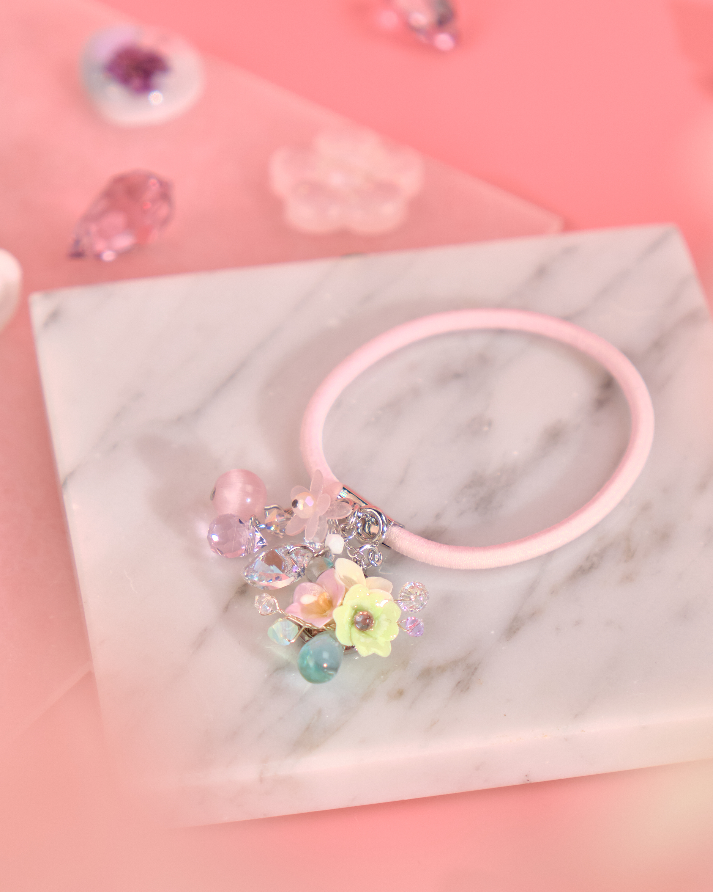 12045 花束吊燈橡筋