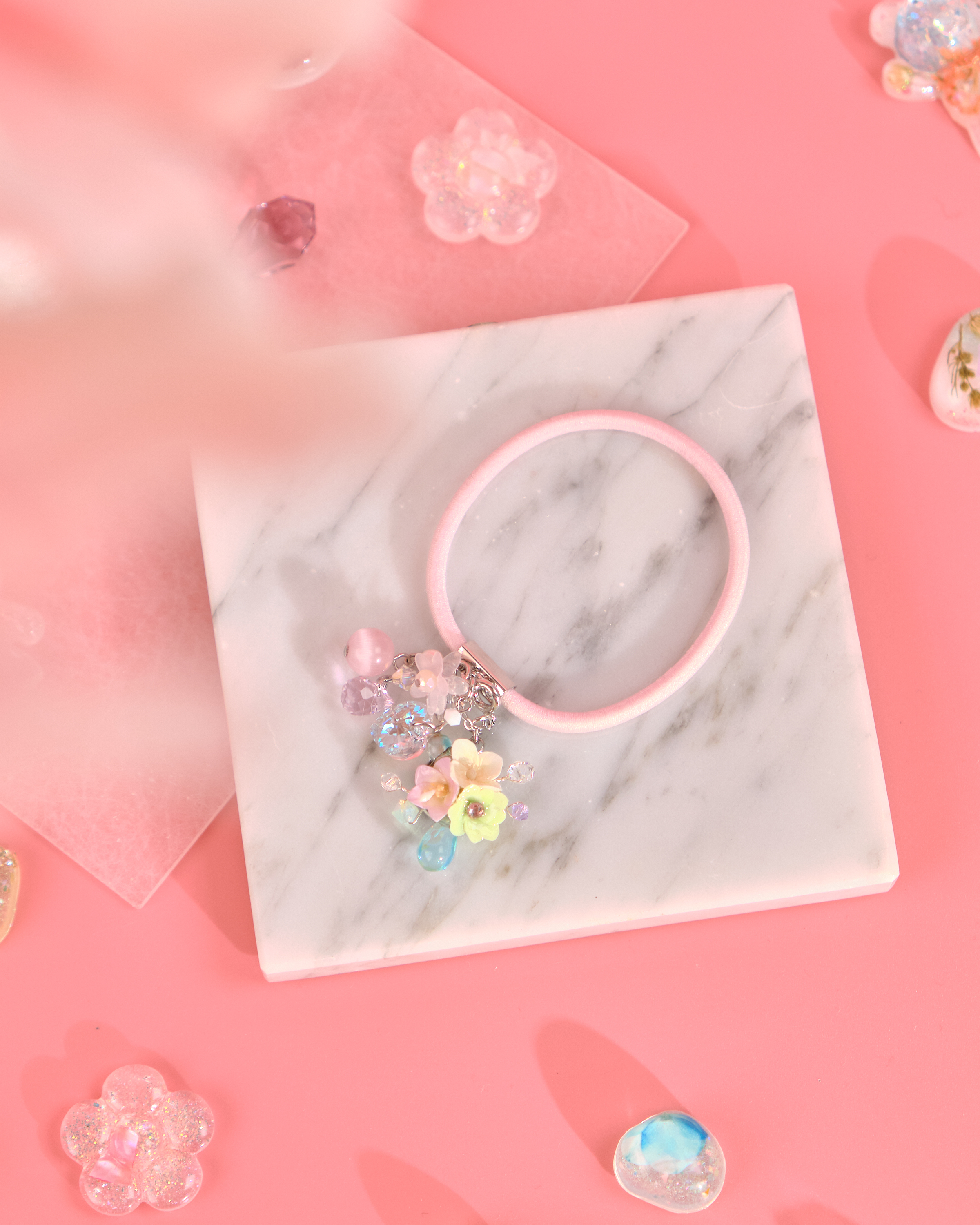 12045 花束吊燈橡筋