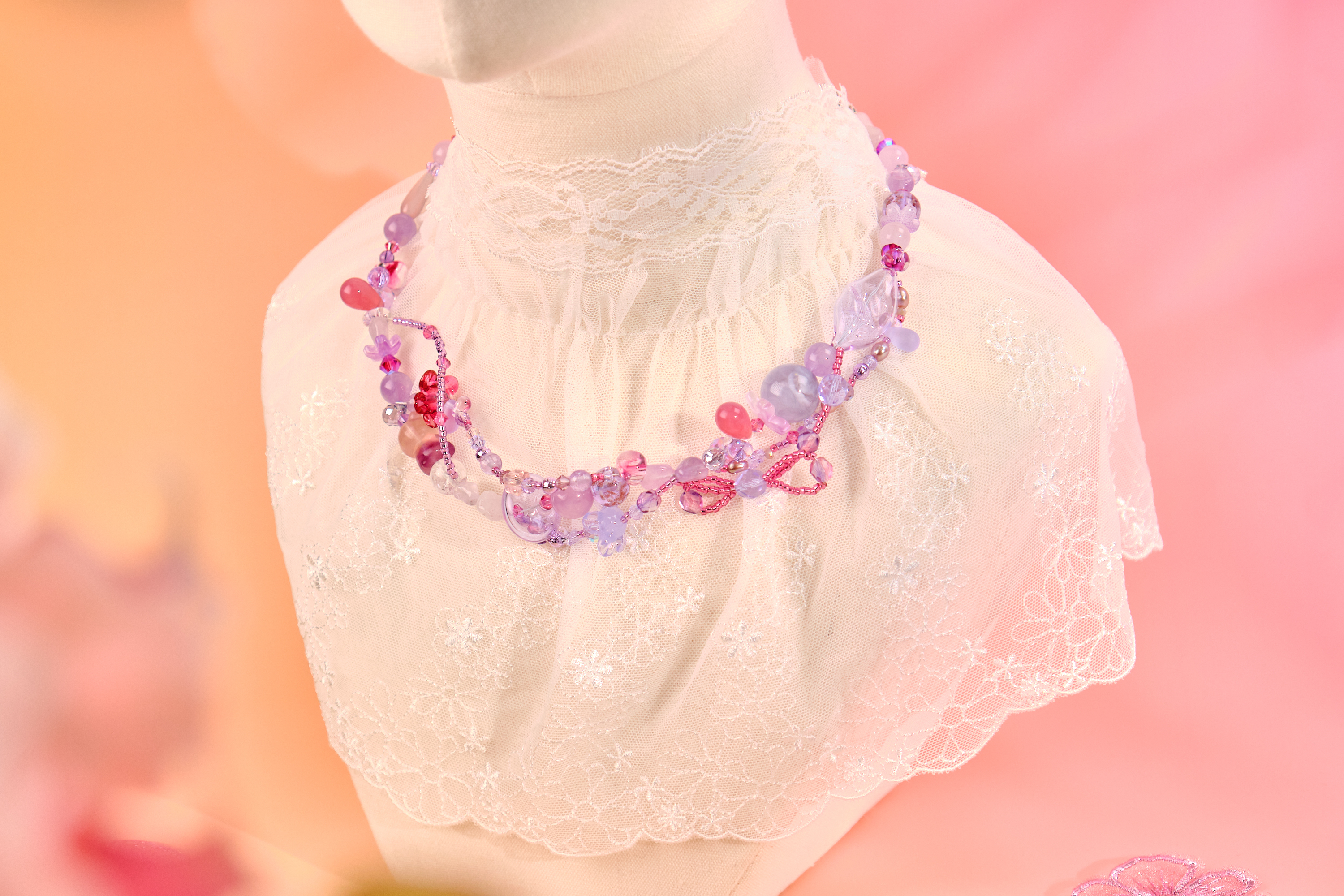 12033 民族風串珠頸鏈