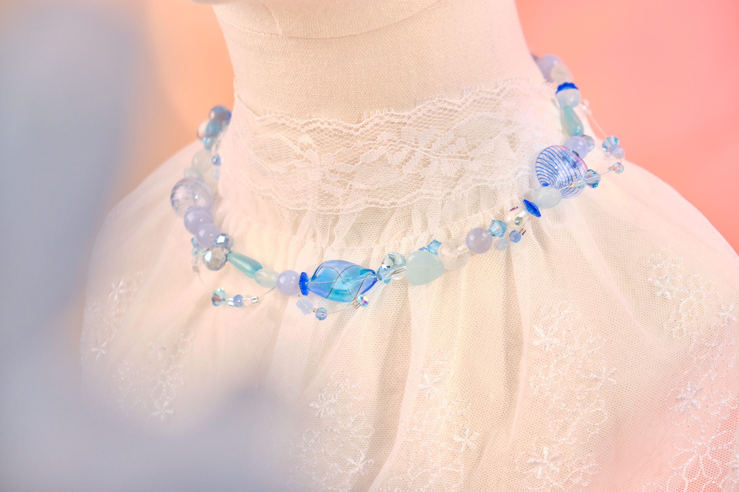 12031 民族風串珠頸鏈