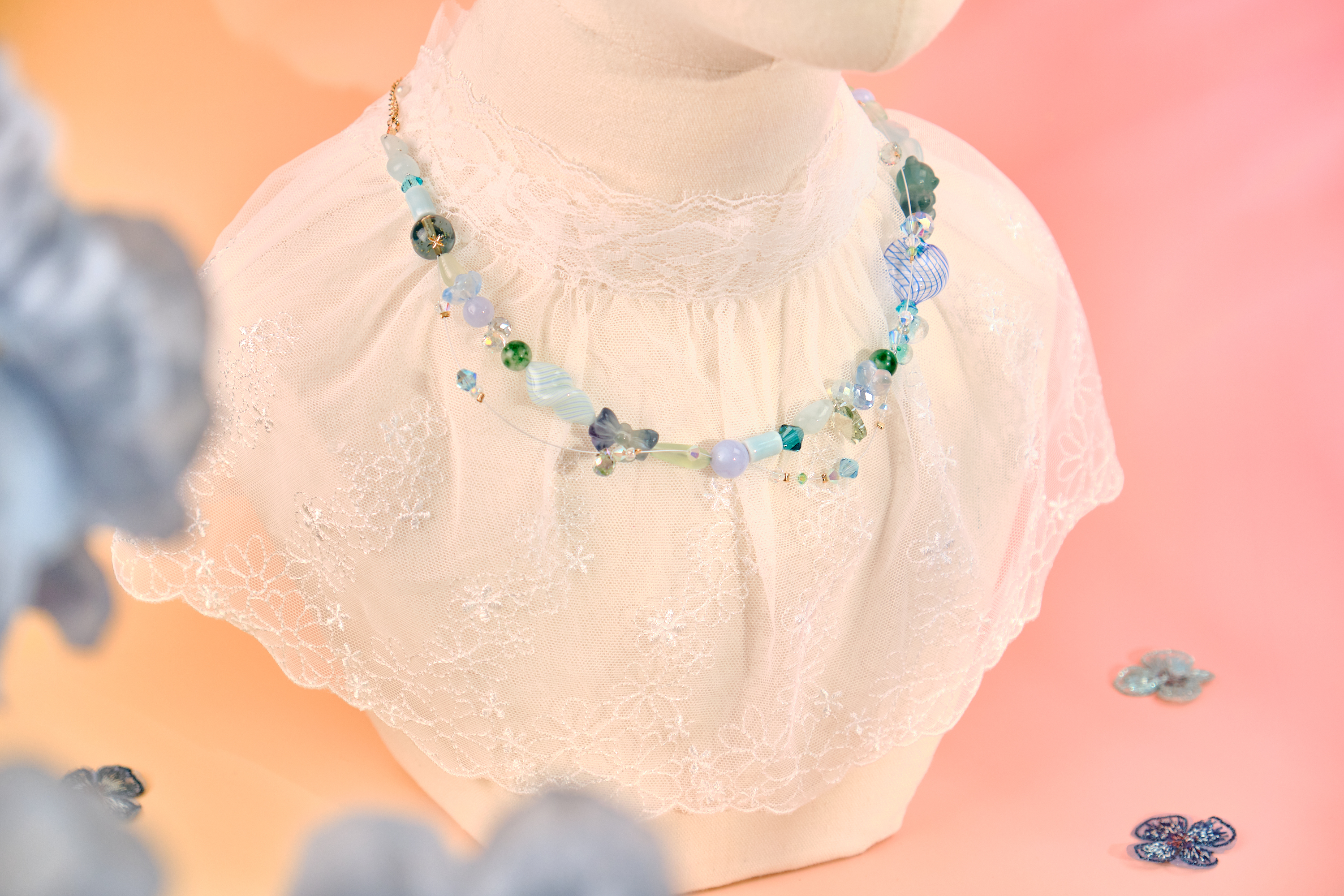 12030 Bohemian Beaded Necklace