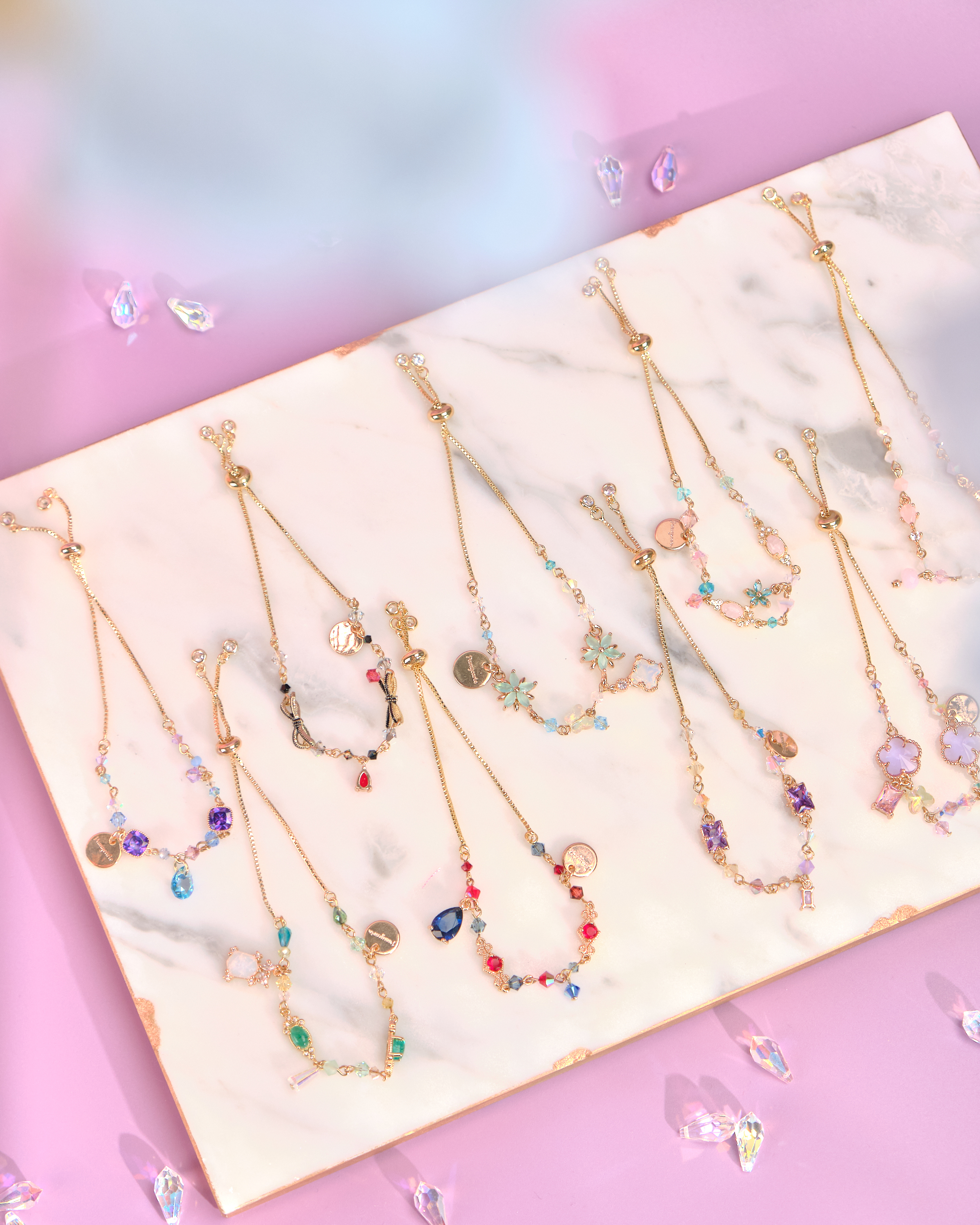 12027 白日夢簡約鋯石手鏈