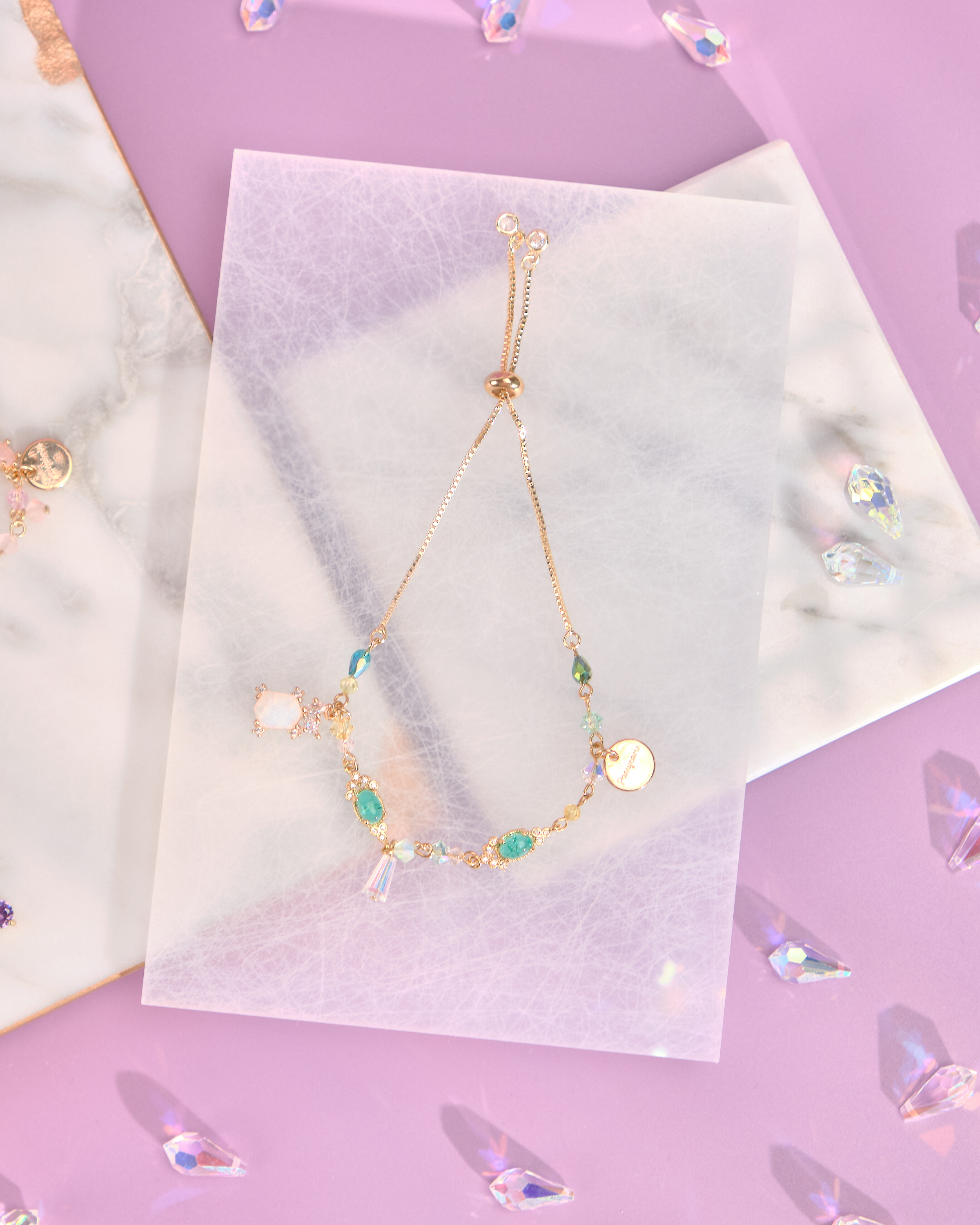 12021 Summer Night Gemstone Bracelet