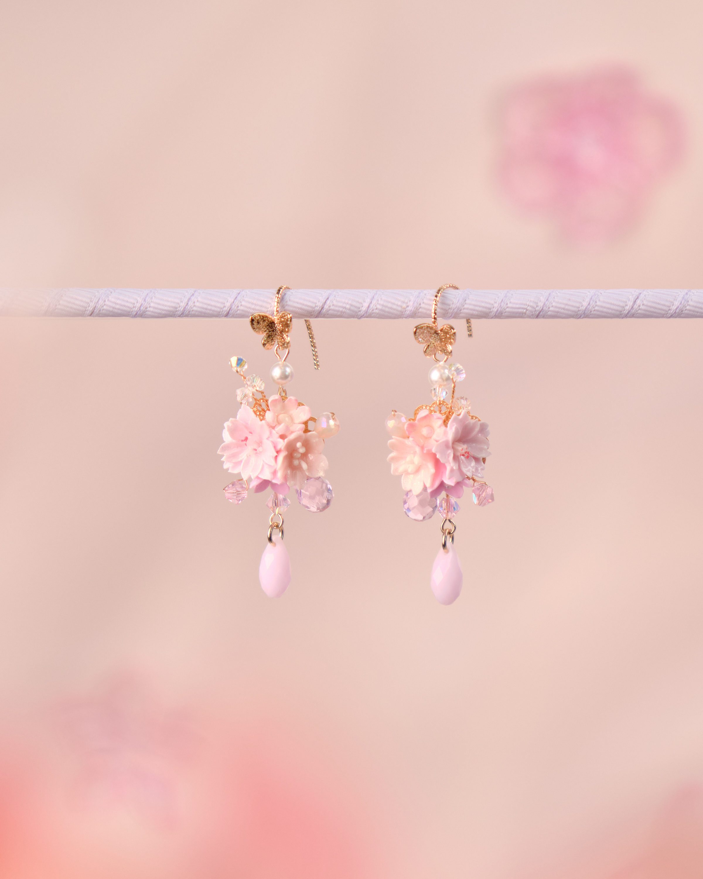 12009 半花球耳勾