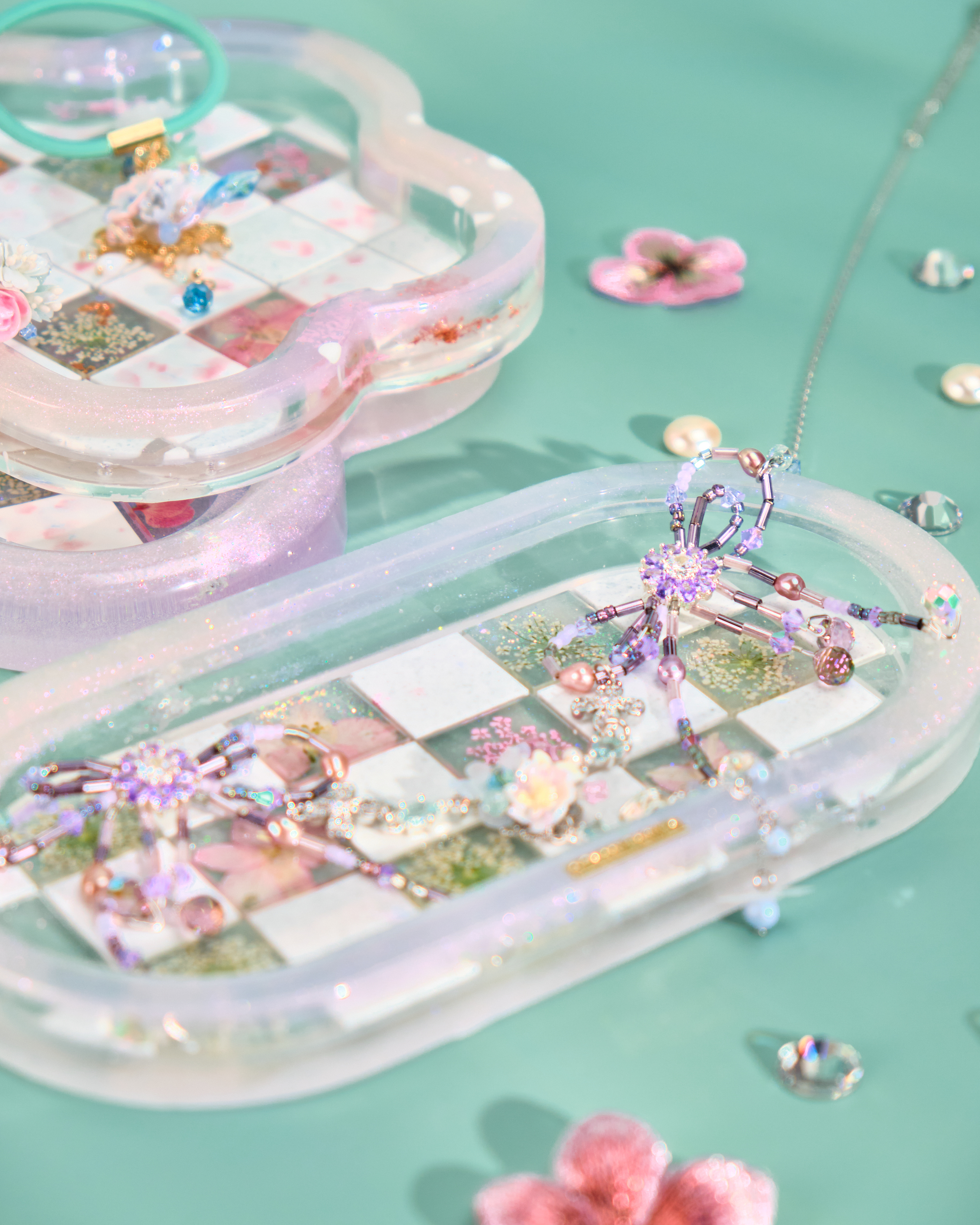 11992 Resin Checked Resin Plate