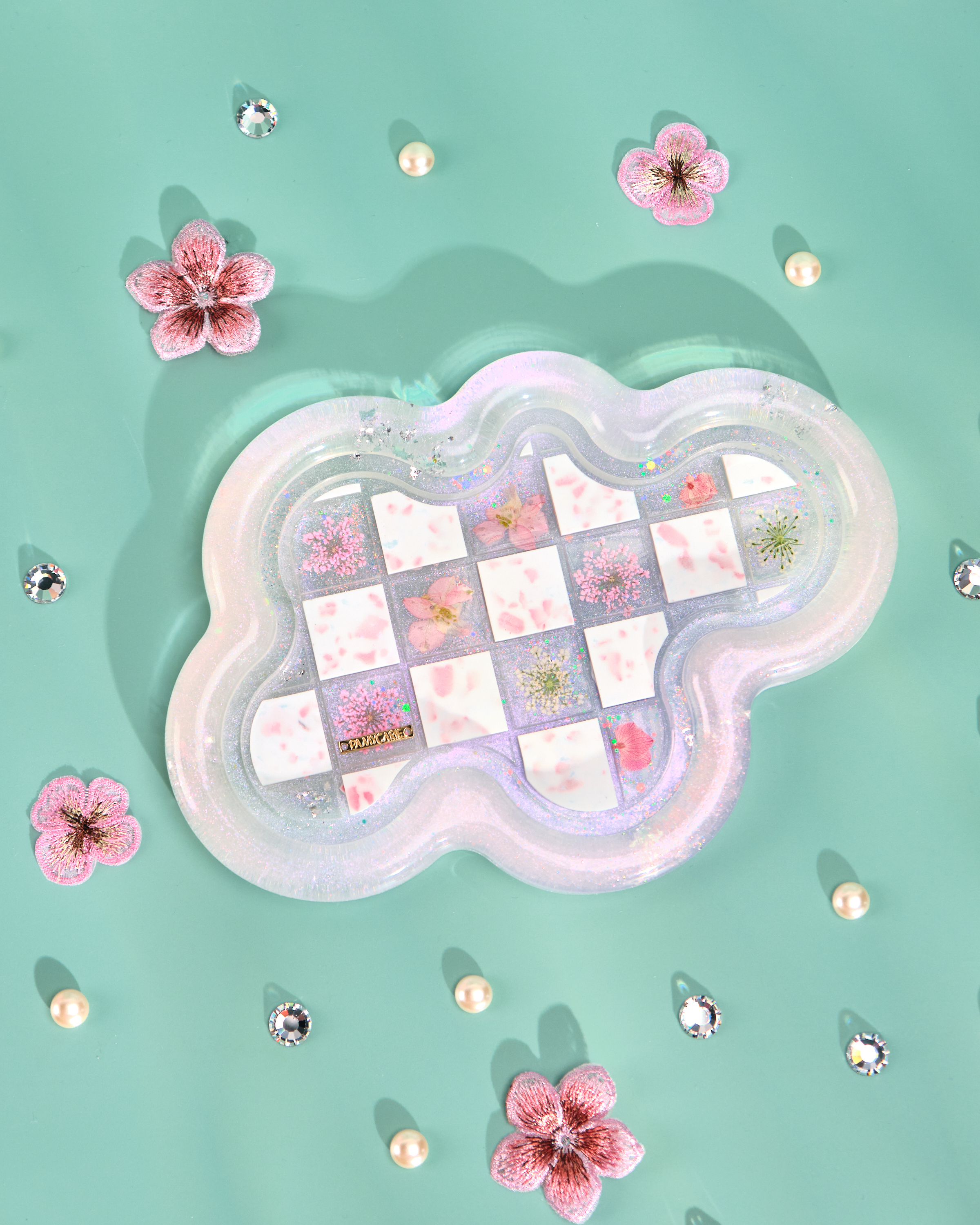 11991 Resin Checked Resin Plate