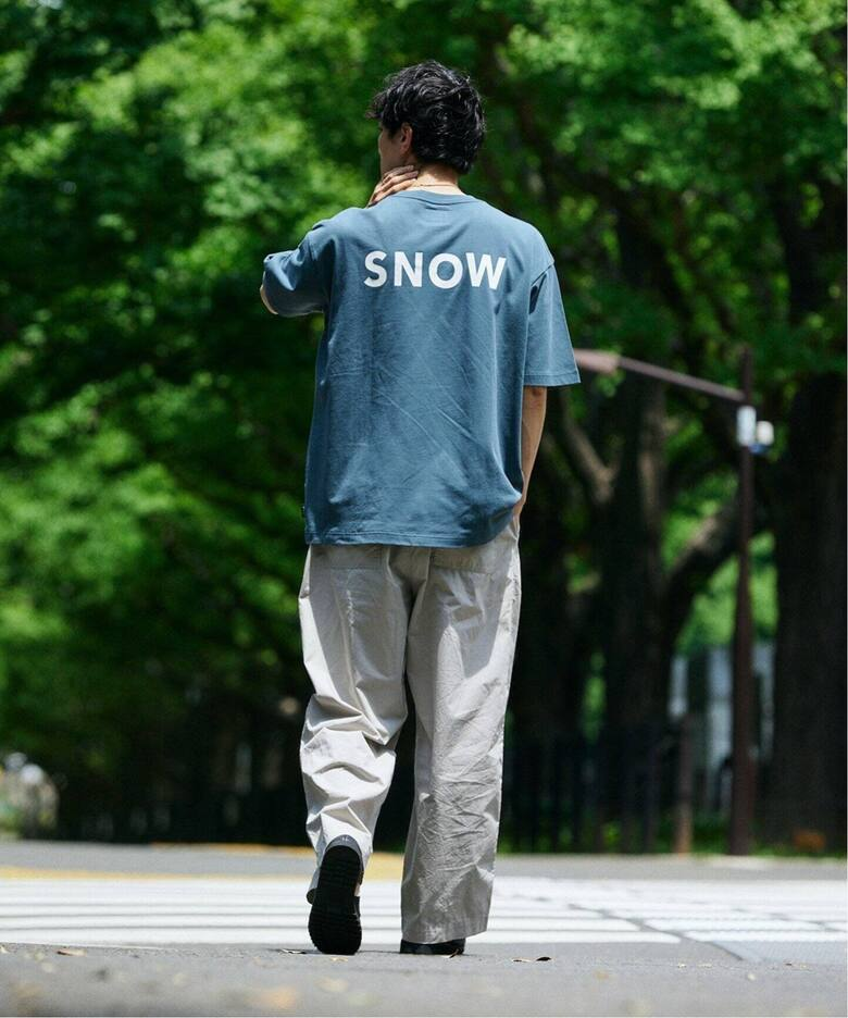 日本 SNOW PEAK 選貨店別注短袖 🔥「PEAK / SNOW」別注LOGO TEE🔥