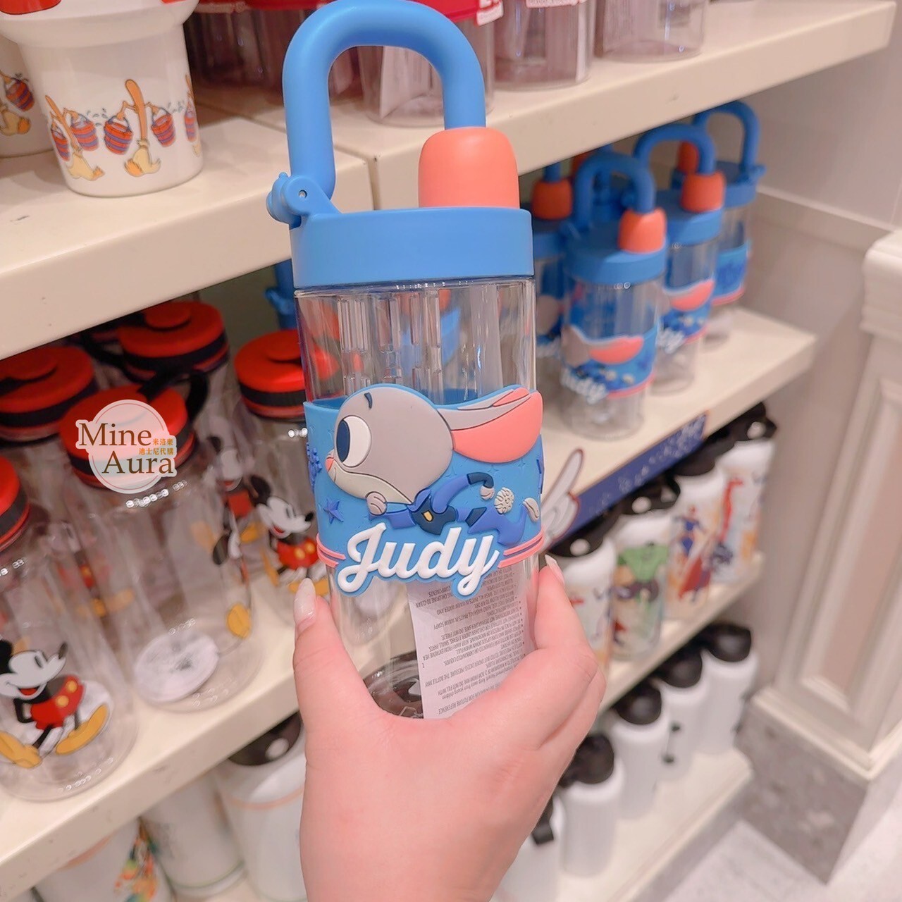 哈茱蒂 Judy 兔 圖案 提把造型 水壺 動物方城市 Zootopia -香港迪士尼樂園