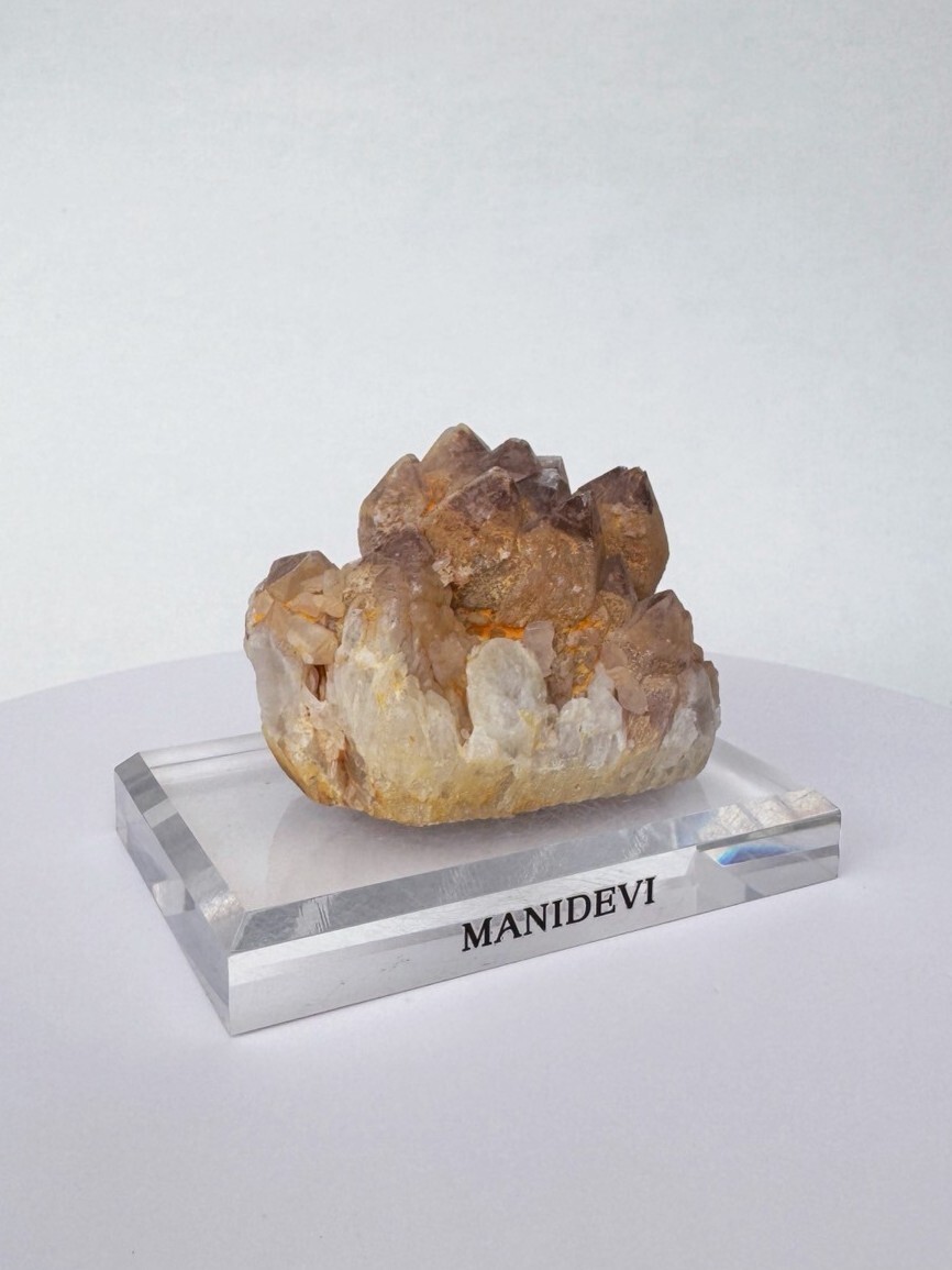 大天使連結礦頻-白水晶簇 MAGRCJ194302