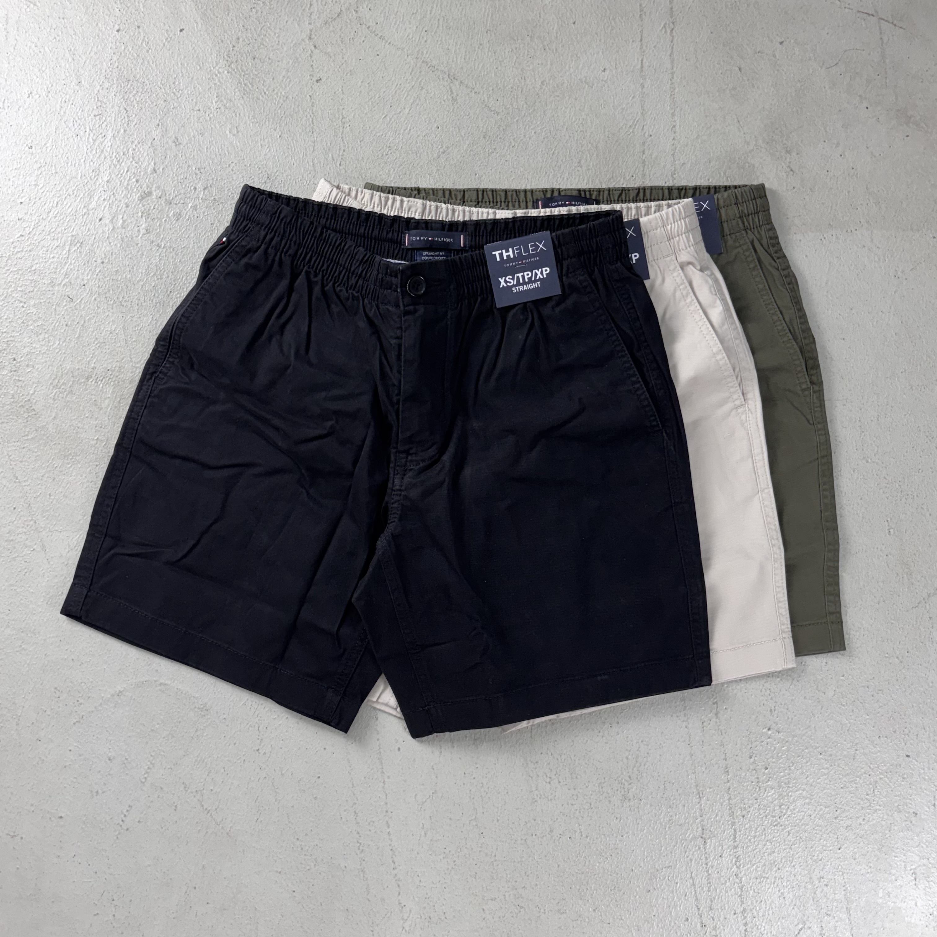 Tommy Hilfiger 刺繡小LOGO休閒褲 黑/卡其/綠