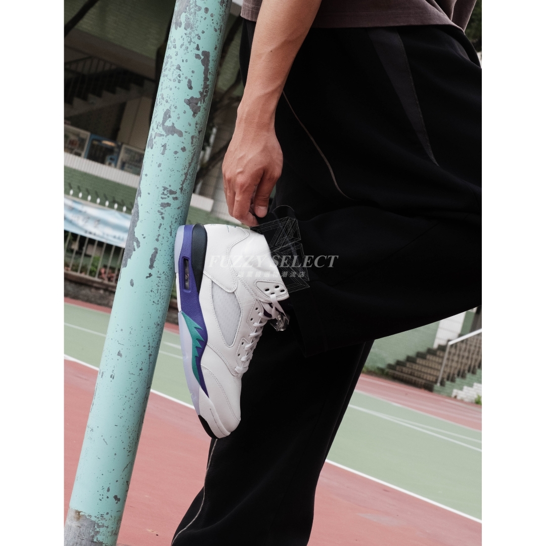 【逢甲 FUZZY】Air Jordan 5 "Grape" 2025白葡萄 復刻 HQ7978-100