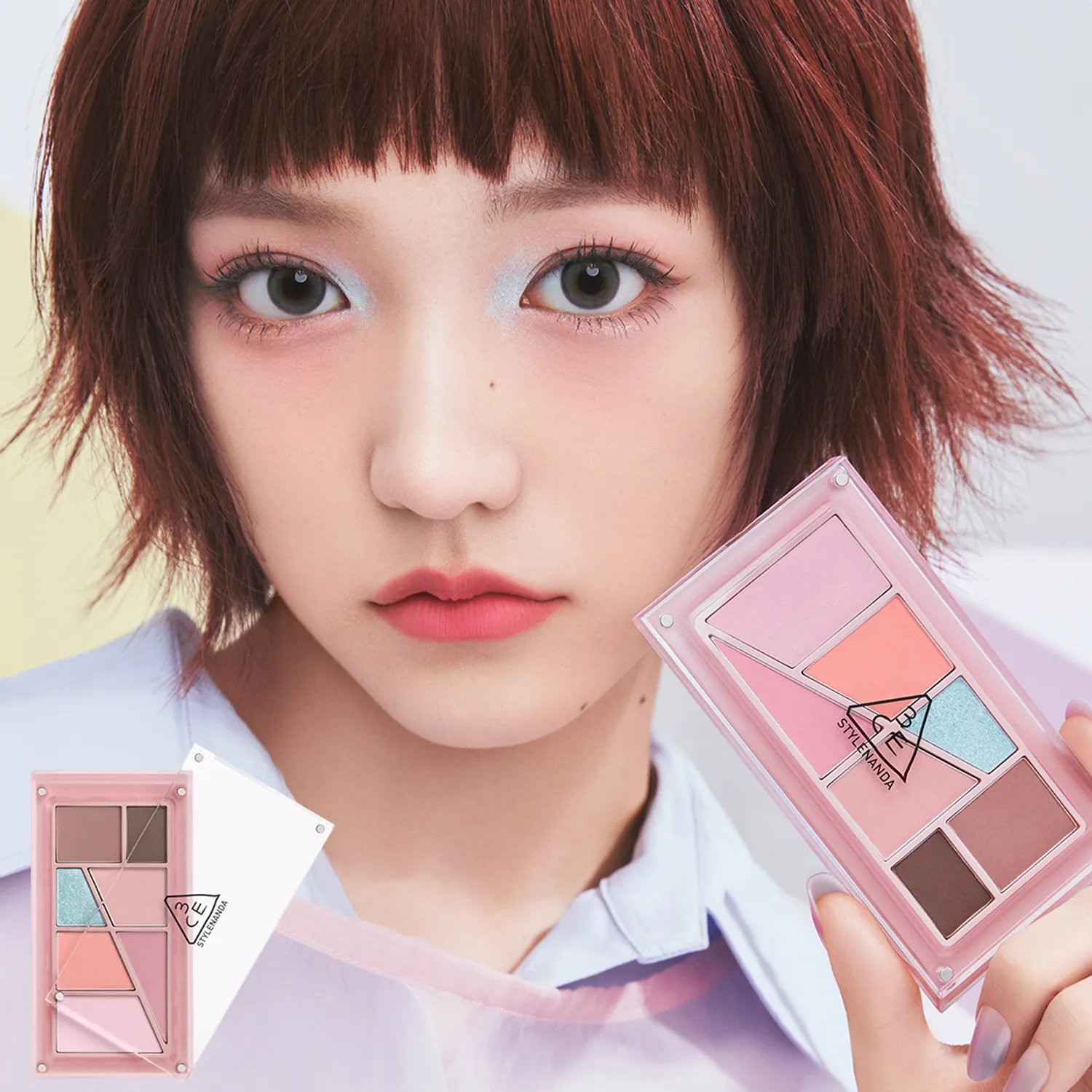 3CE 柔焦多層次眼影盤【5款色號】