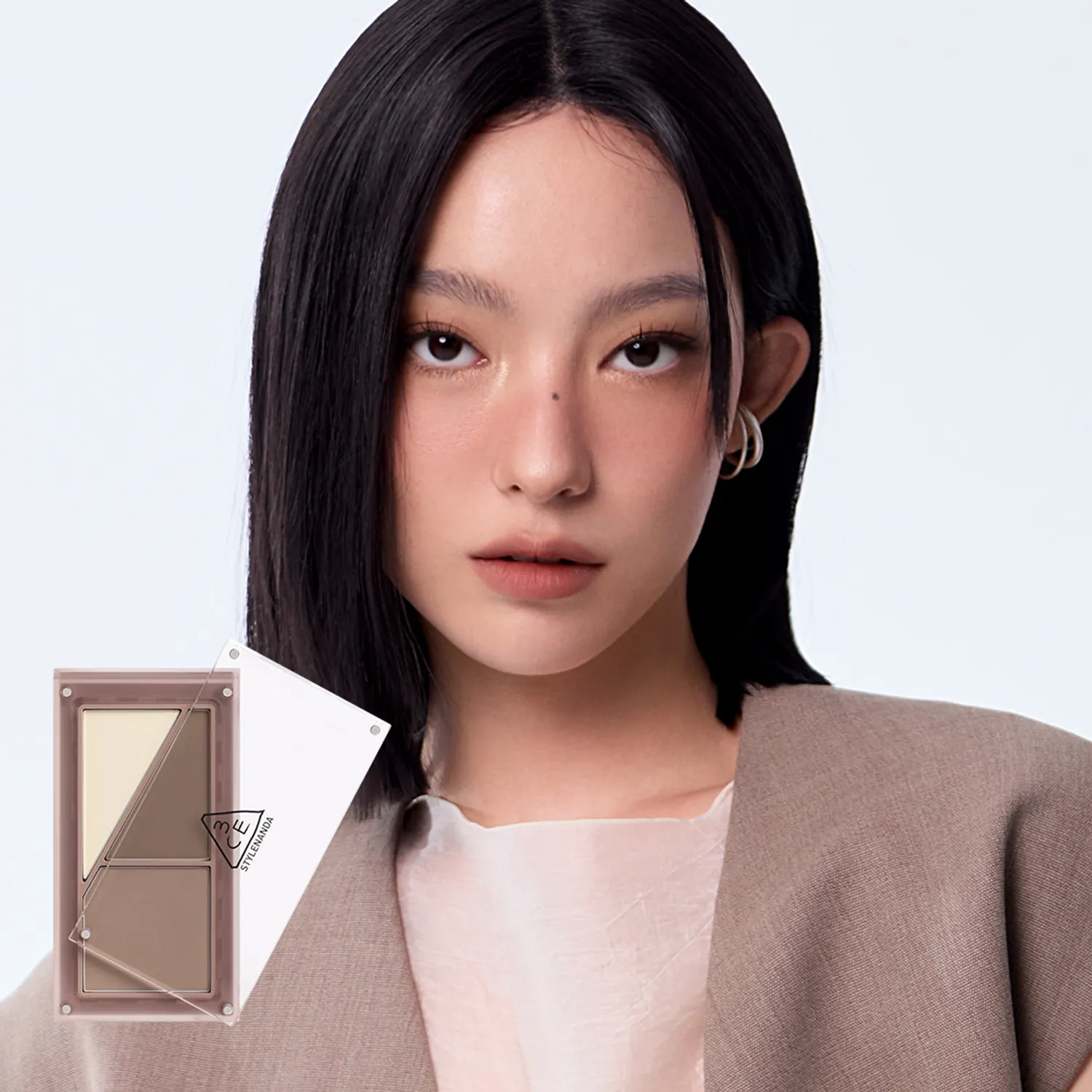 3CE 柔焦立體修容盤 9.5g【2款色號】