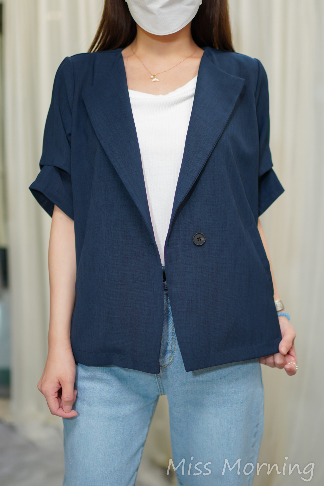 顯瘦免燙外套(14691)