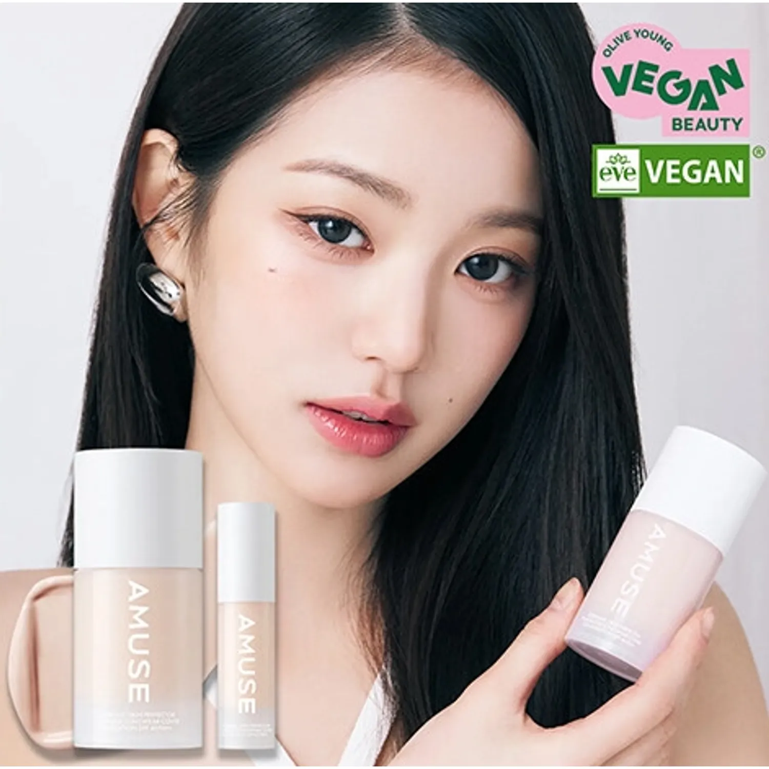 AMUSE 陶瓷肌光采無瑕粉底液 30ml【3款色號】