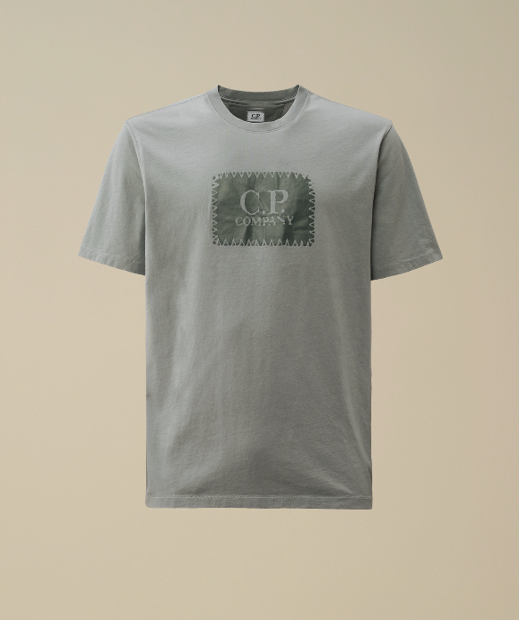 C.P. Company  30/1 平紋針織棉短袖球衣  LOGO  T恤   JUL25