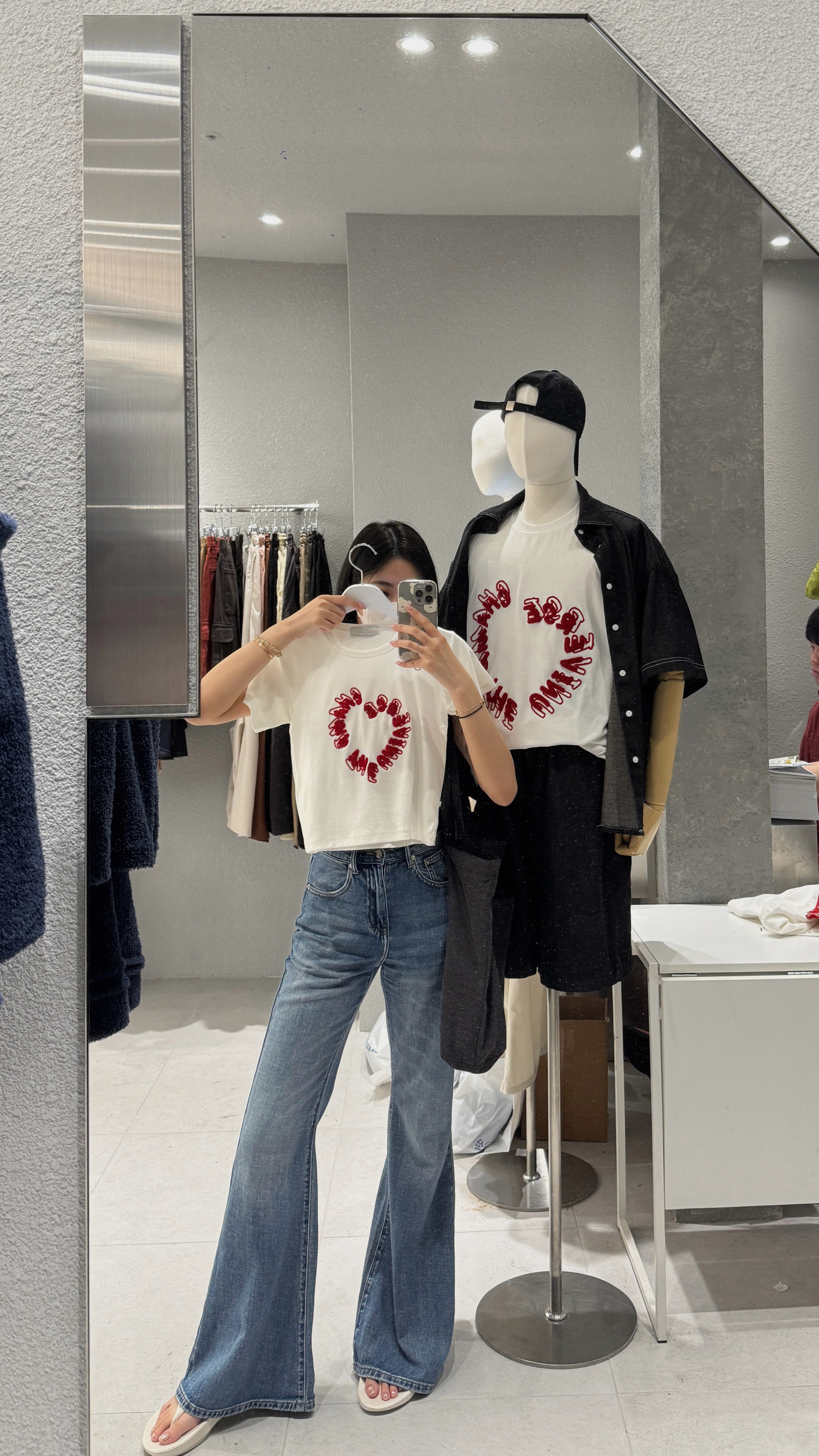 韓國選品🇰🇷Lovey愛心字母情侶裝