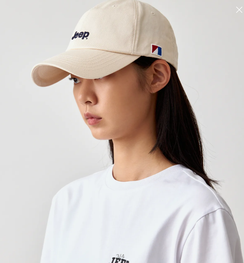 JEEP 吉普   Jeep LOGO 帽子 白色    JUL25