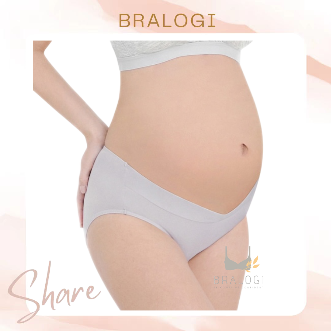 208U 韓國棉質低腰孕婦內褲 L/XL/XXL