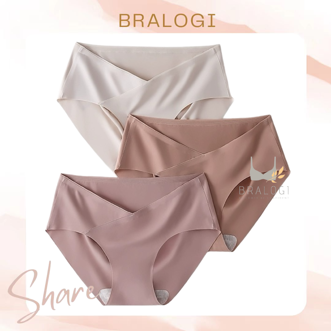 20068U 透氣無痕低腰孕婦底褲 M/L/XL/XXL