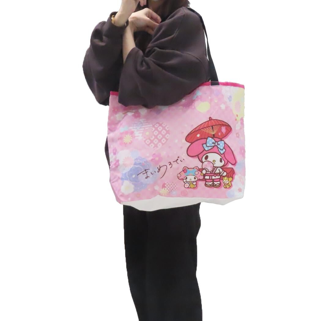 25105-MM Sanrio My Melody 日本和風環保袋 #JP-KC25-SAW-OE-MM