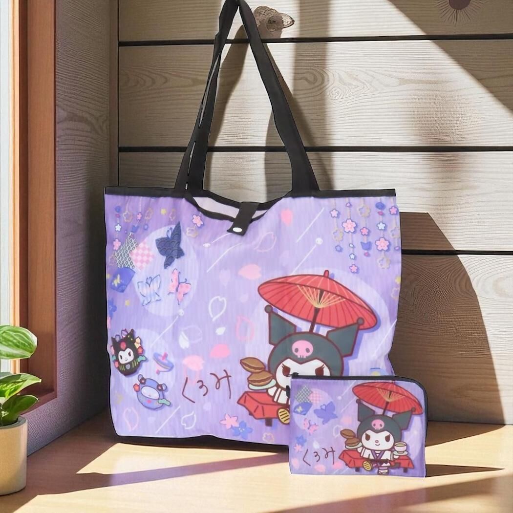 25105-KU Sanrio My Kuromi 日本和風環保袋 #JP-KC25-SAW-OE-KU