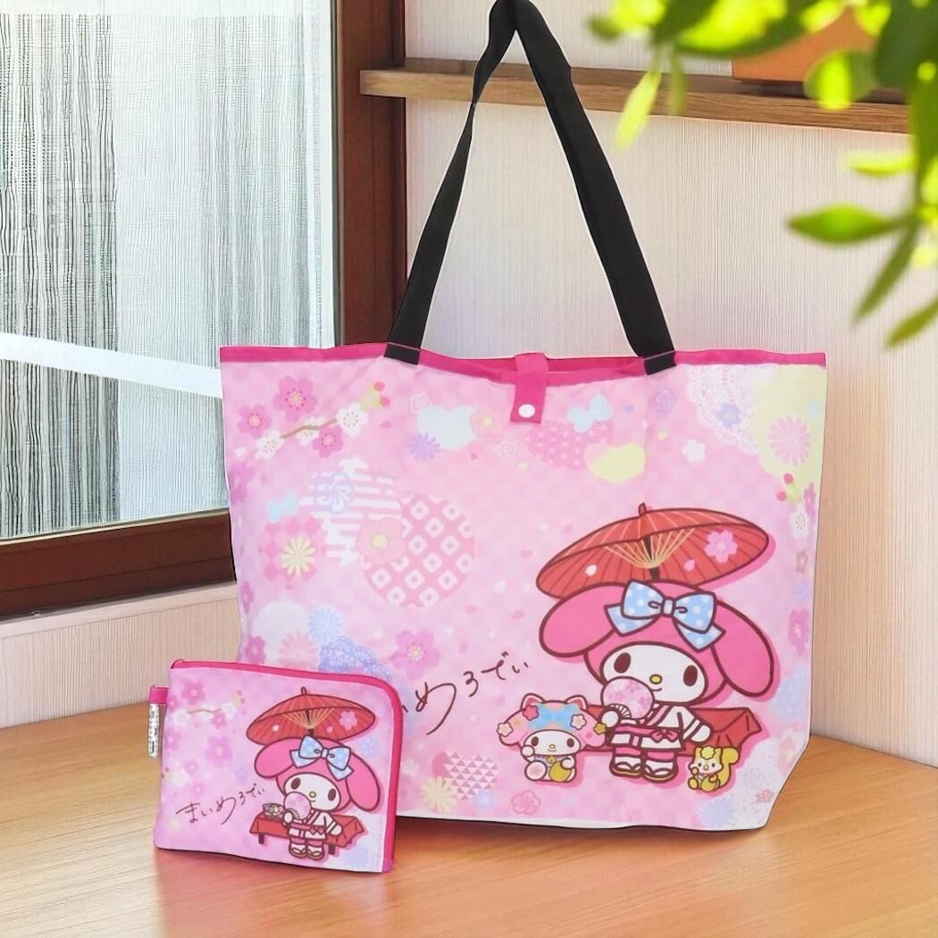 25105-MM Sanrio My Melody 日本和風環保袋 #JP-KC25-SAW-OE-MM