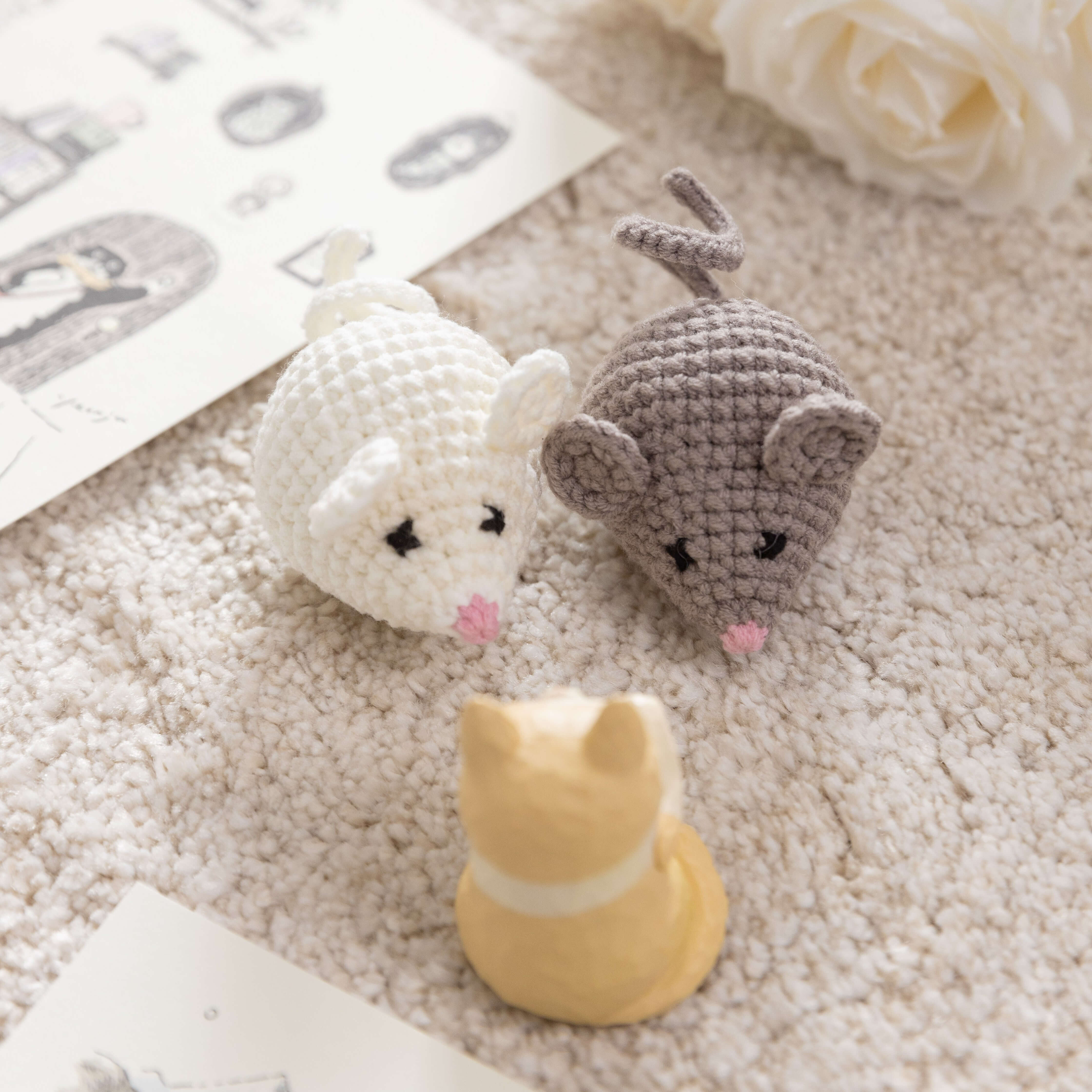 捲尾香香鼠┃共兩色