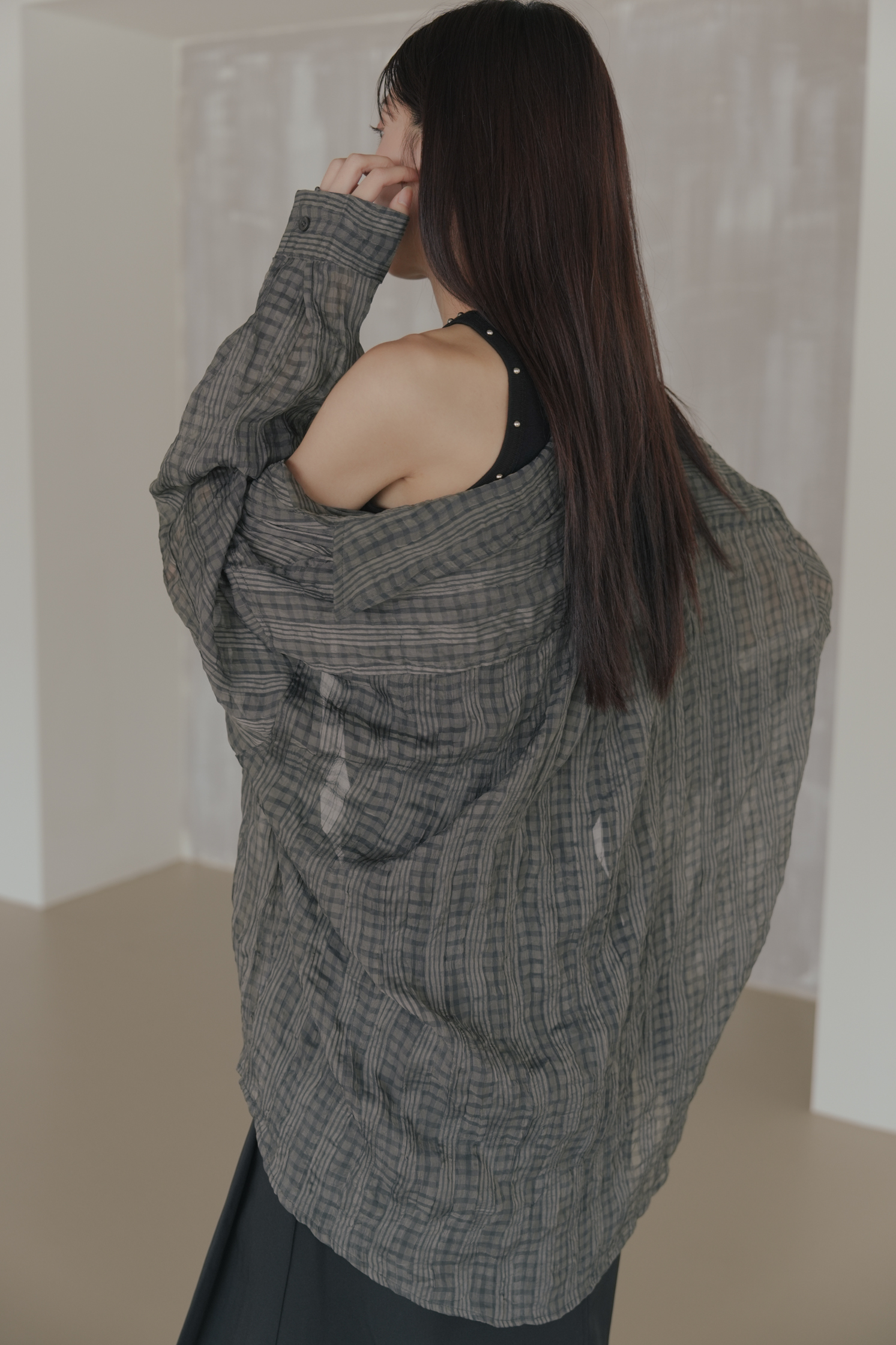 【Unisex】Muted Wrinkle Shirt #襯衫