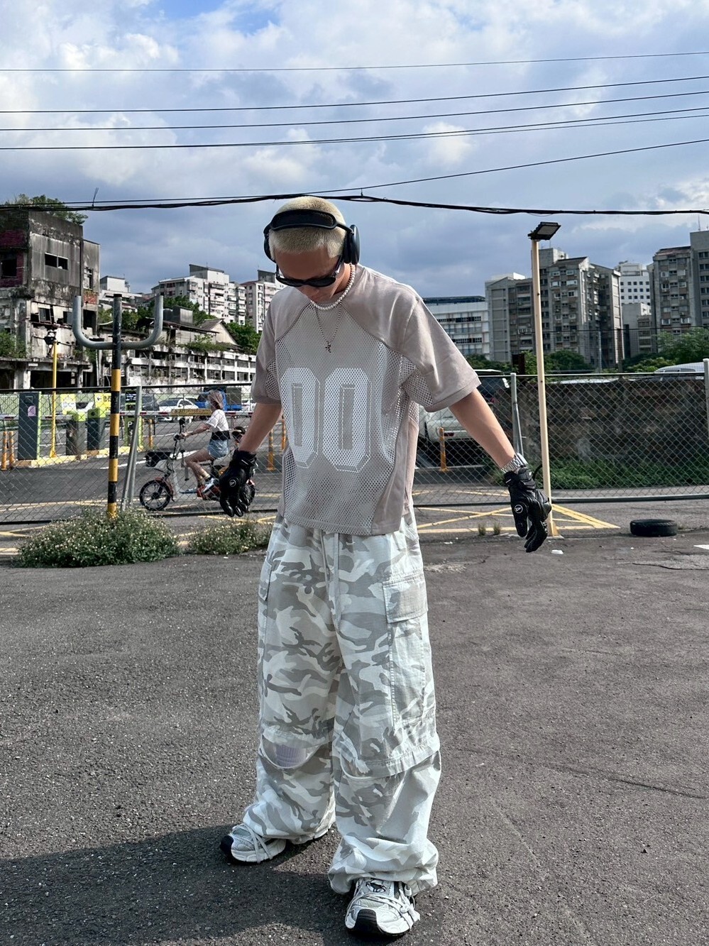 《K》無號夜行反光BOXY球衣