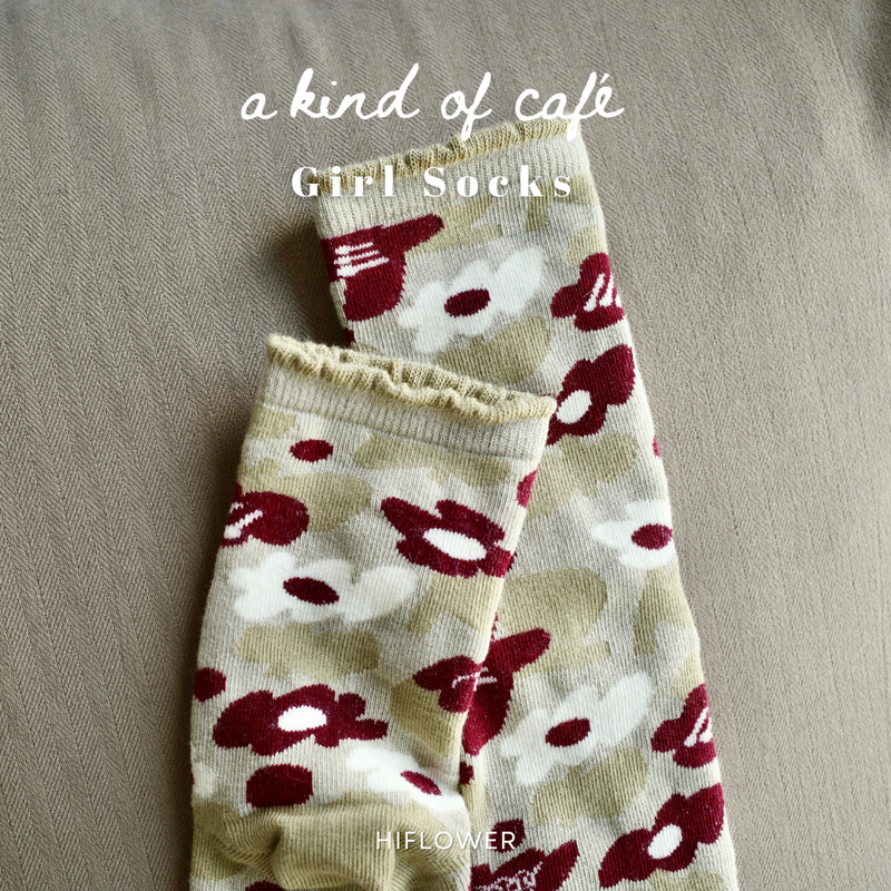 紅絨白雲 什物女子襪｜什物 A KIND OF CAFE