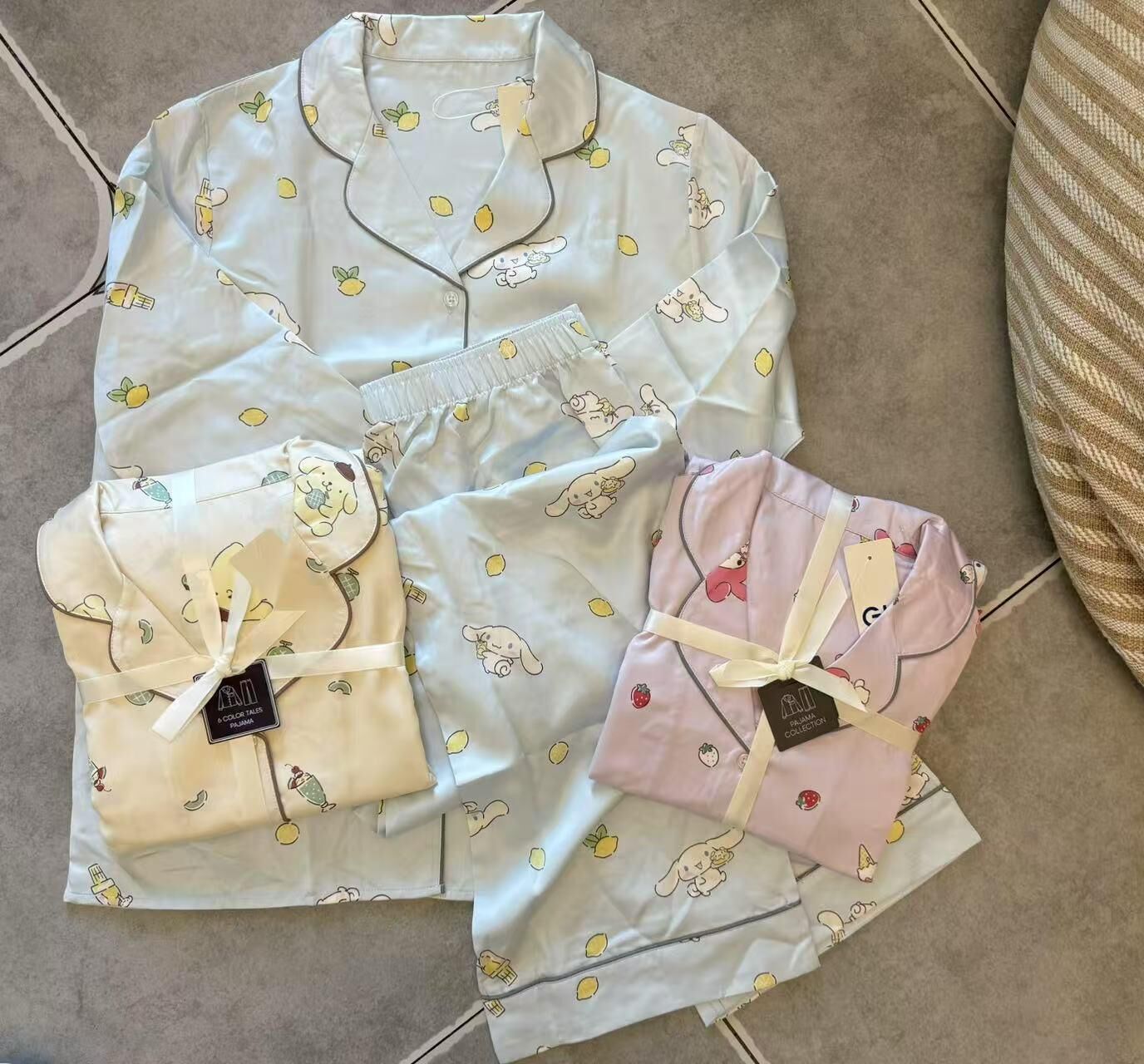 日單 Sanrio綢緞親子秋季居家服