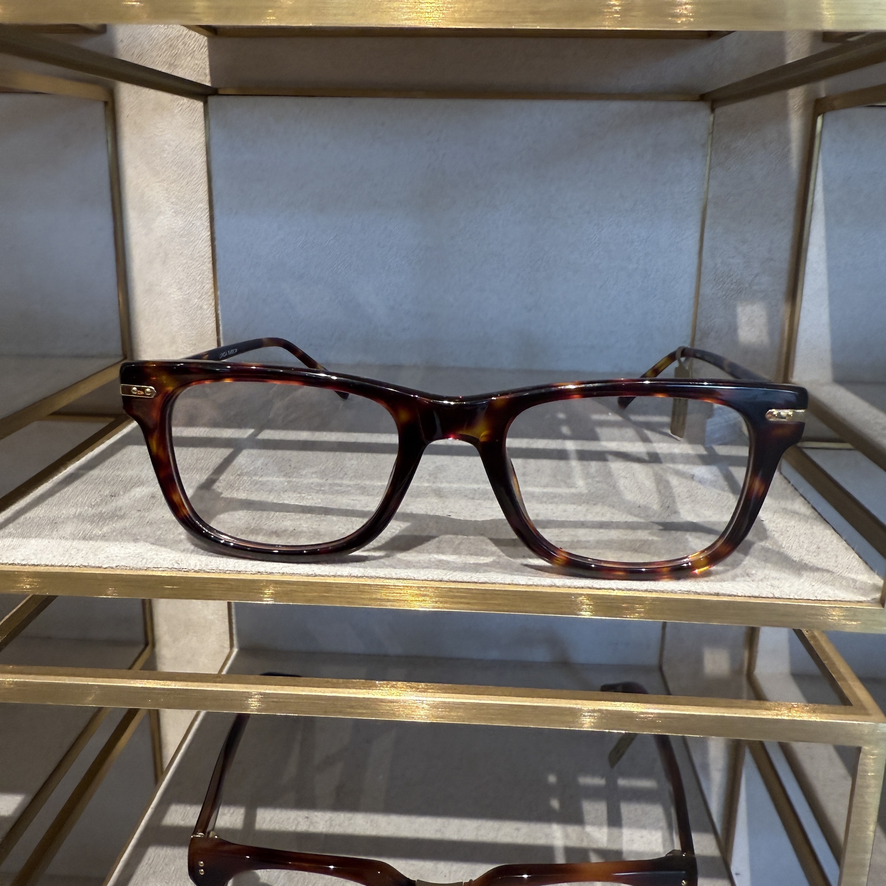 Linda farrow LINEAR Optical Glasses Tortoiseshell LF68C2OPT