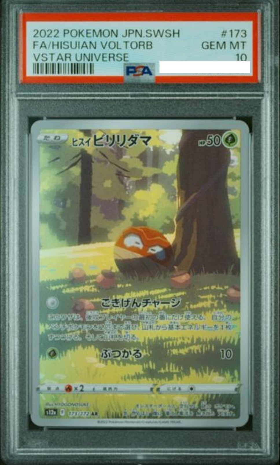 POKEMON JAPANESE S12A 173/172 AR PSA10