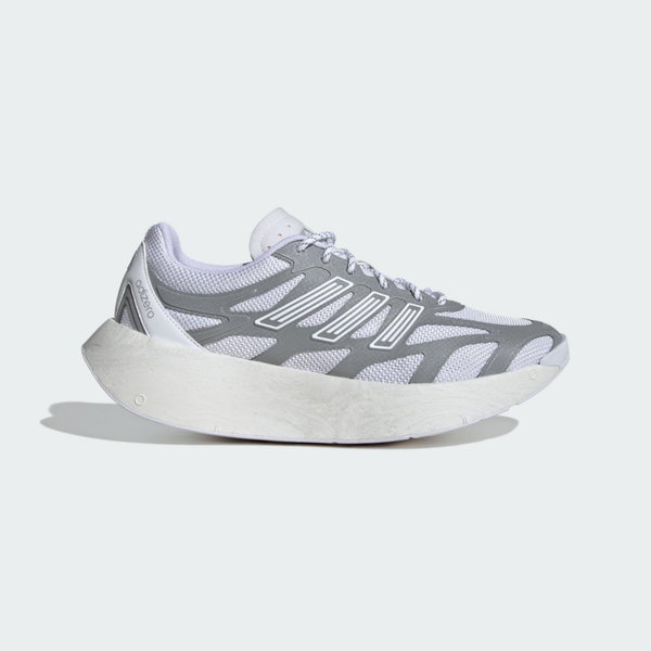 Adidas Adizero Aruku JQ7415 男女 慢跑鞋 彈力 支撐 緩震 厚底 反光 復古 灰白