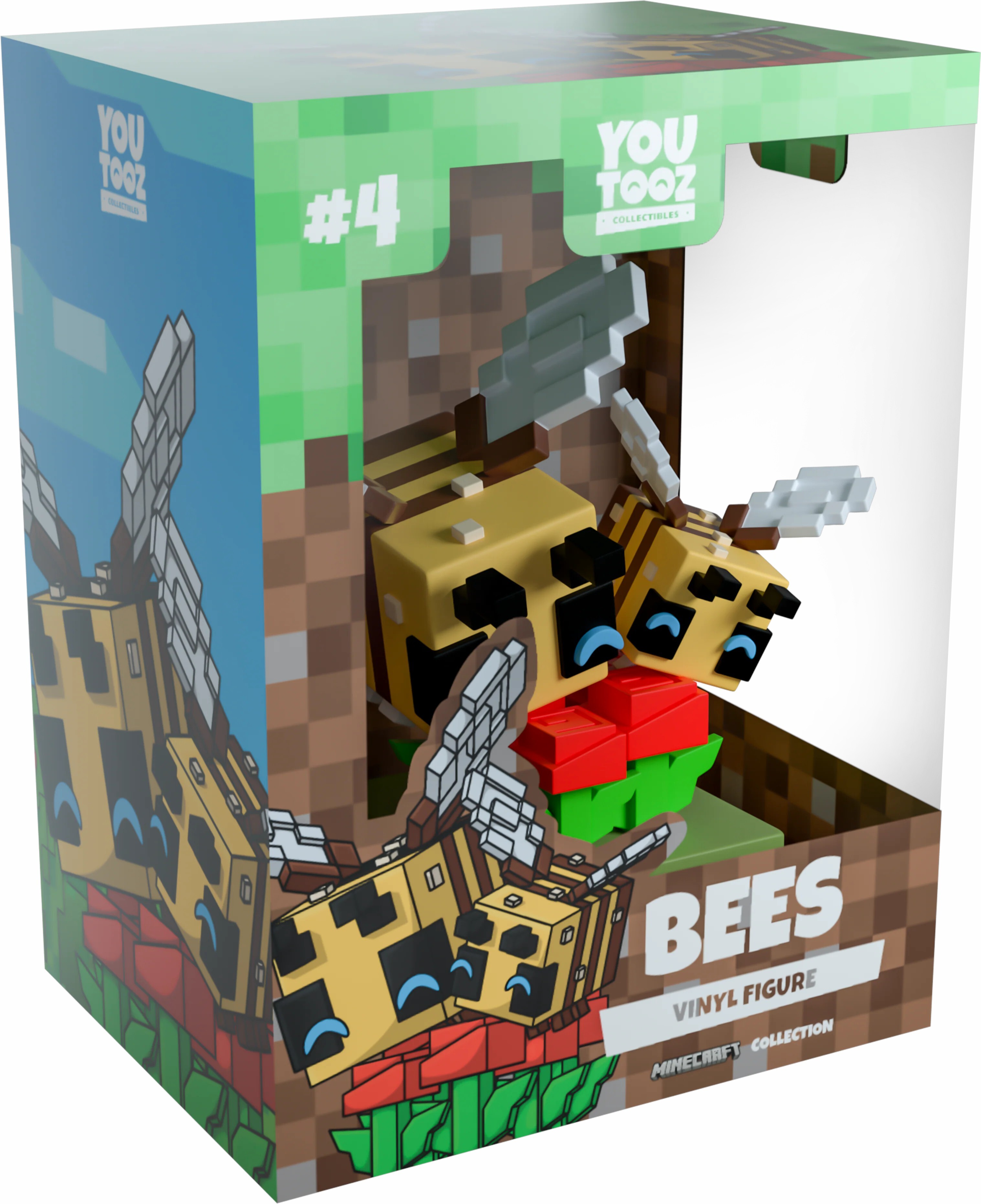 (預購) 25年09月 Minecraft 蜜蜂 Bees 3.6吋 不可動 搪膠公仔