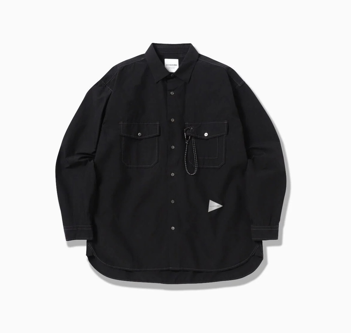 AND WANDER CORDURA TYPEWRITER LS SHIRT - PRE ORDER ITEM (預訂中)
