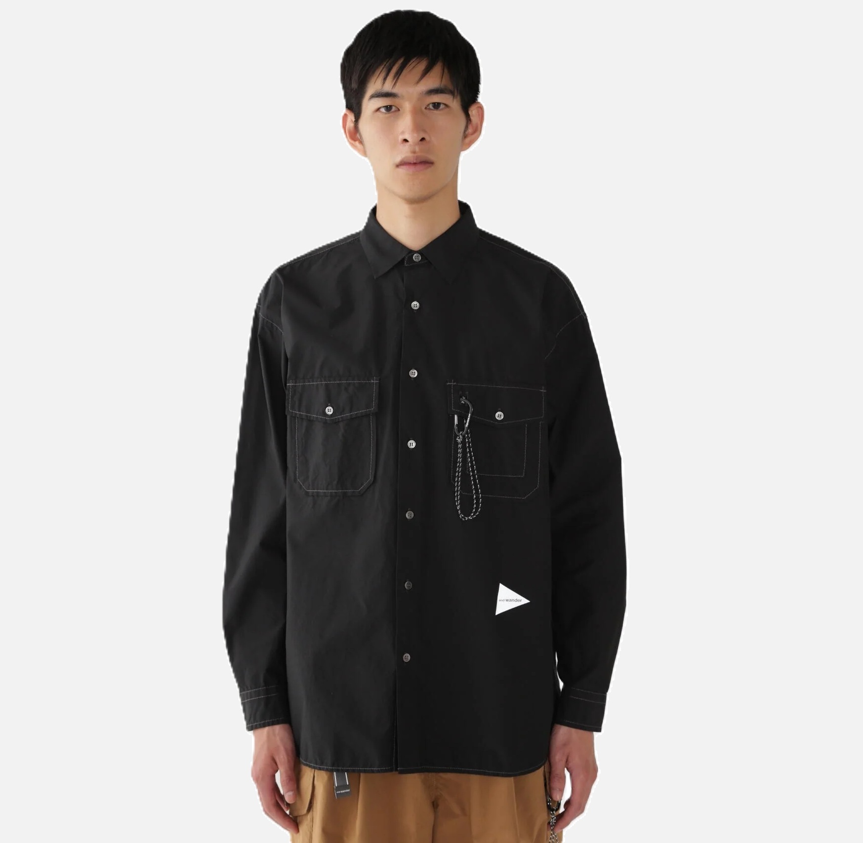 AND WANDER CORDURA TYPEWRITER LS SHIRT - PRE ORDER ITEM (預訂中)
