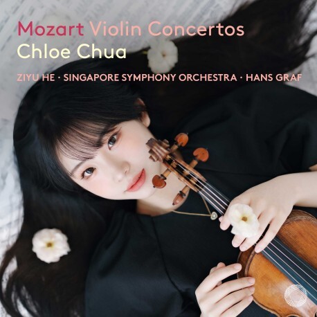 蔡珂宜 Chloe Chua/何子毓 Ziyu He /Singapore Symphony Orchestra/ Hans Graf - Mozart Violin Concertos 3CD
