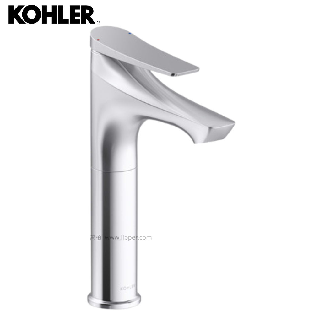 ★ 個性盡顯優惠 ★ KOHLER Fore Arc 高腳臉盆龍頭 K-29547T-4-CP