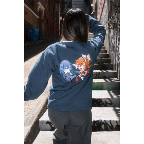 「ACG.GO」「預購」Ado Crunchyroll x Ado - Hime & Ado Crew Sweatshirt - Exclusive