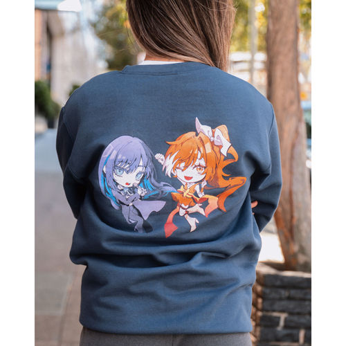 「ACG.GO」「預購」Ado Crunchyroll x Ado - Hime & Ado Crew Sweatshirt - Exclusive